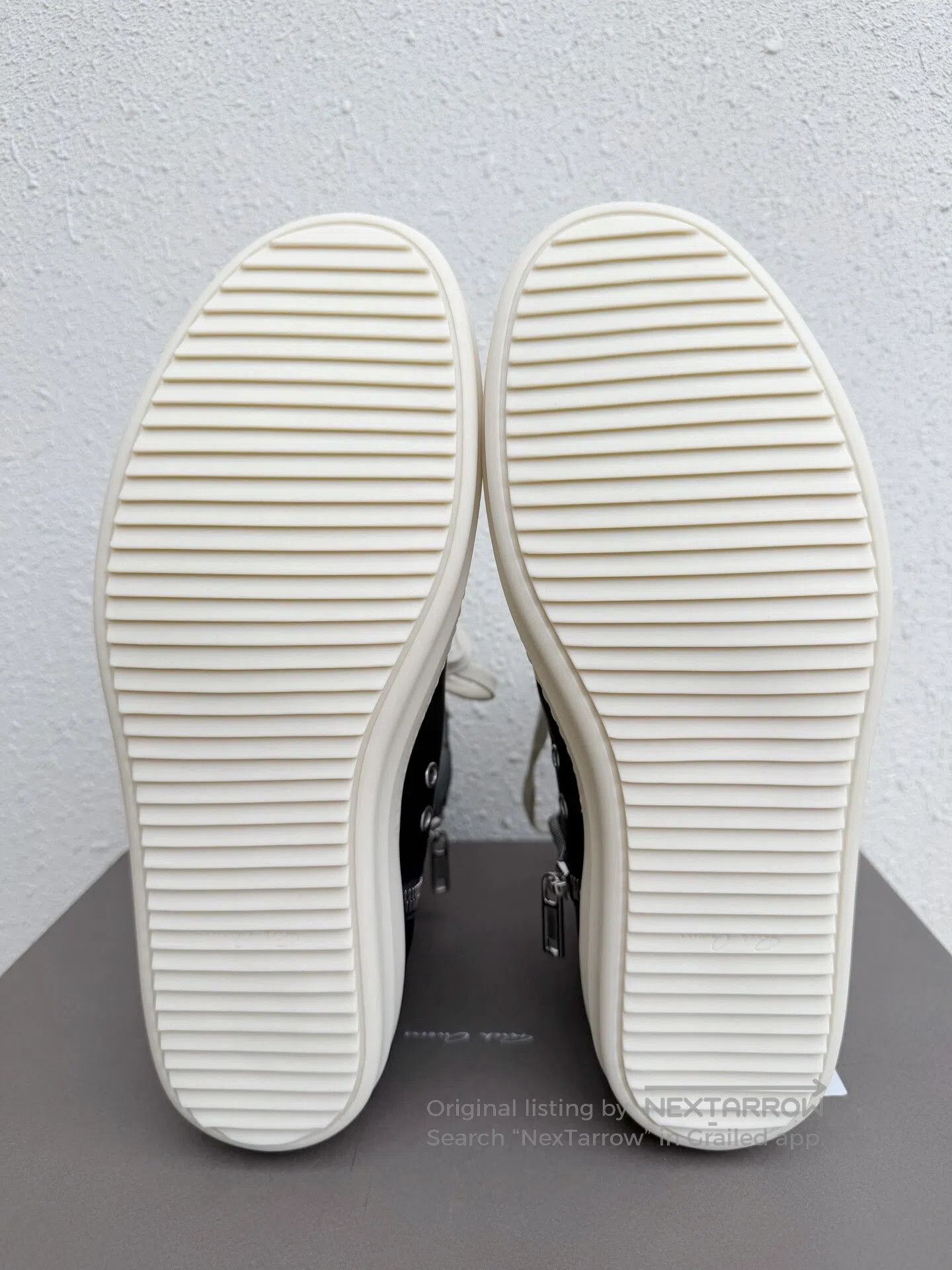 Rick Owens Rick Owens High-Top Leather Sneakers. Size US 10 / EU 43 - 9 Thumbnail