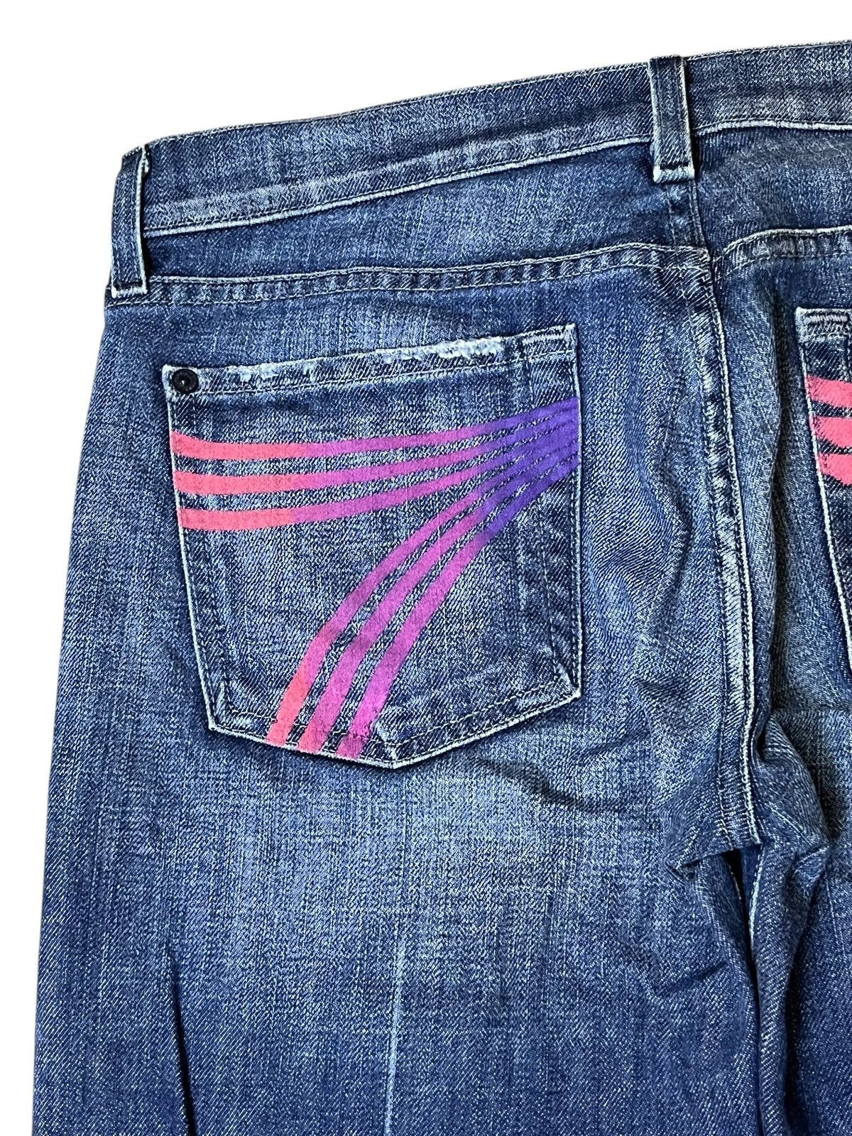 7 For All Mankind 🔥SUPER FLARED🔥7 FOR ALL MANKIND made in usa flared jeans Size US 32 / EU 48 - 8 Thumbnail