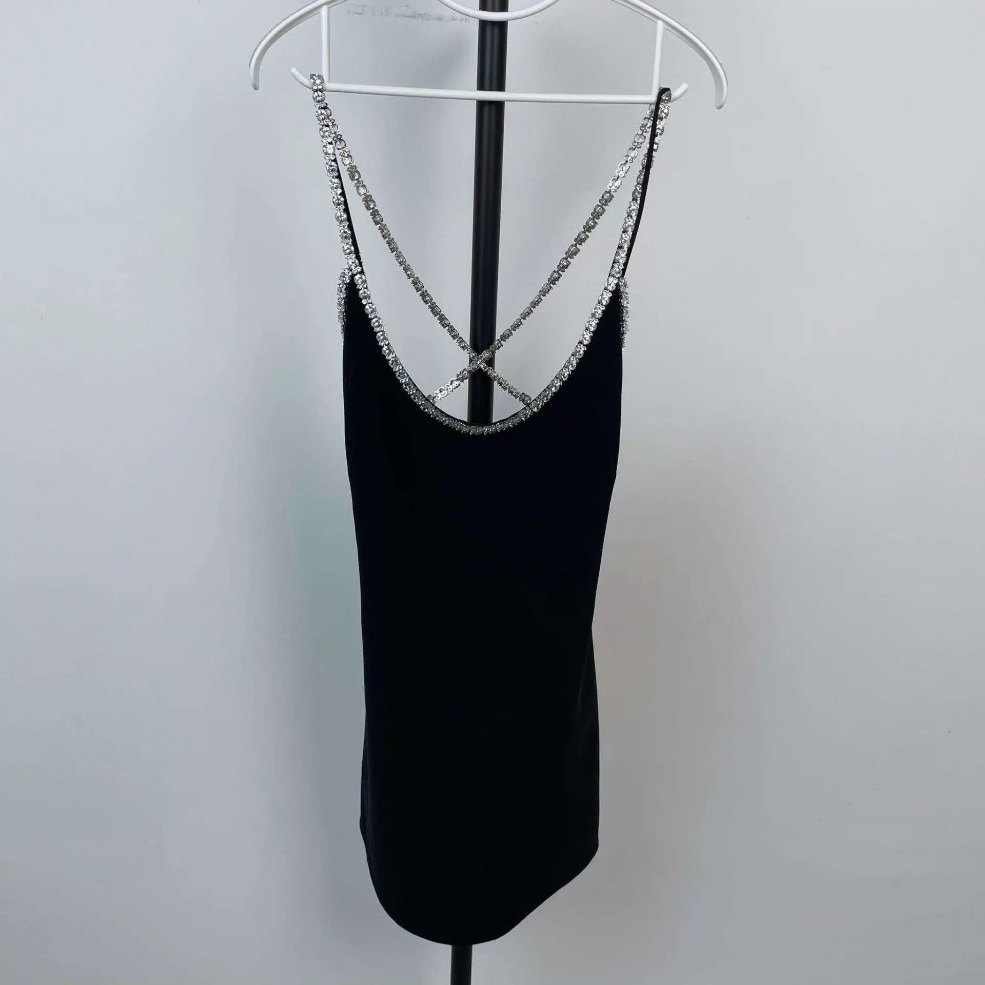 Miu Miu MIU MIU rhinestone dress Size S / US 4 / IT 40 - 1 Thumbnail