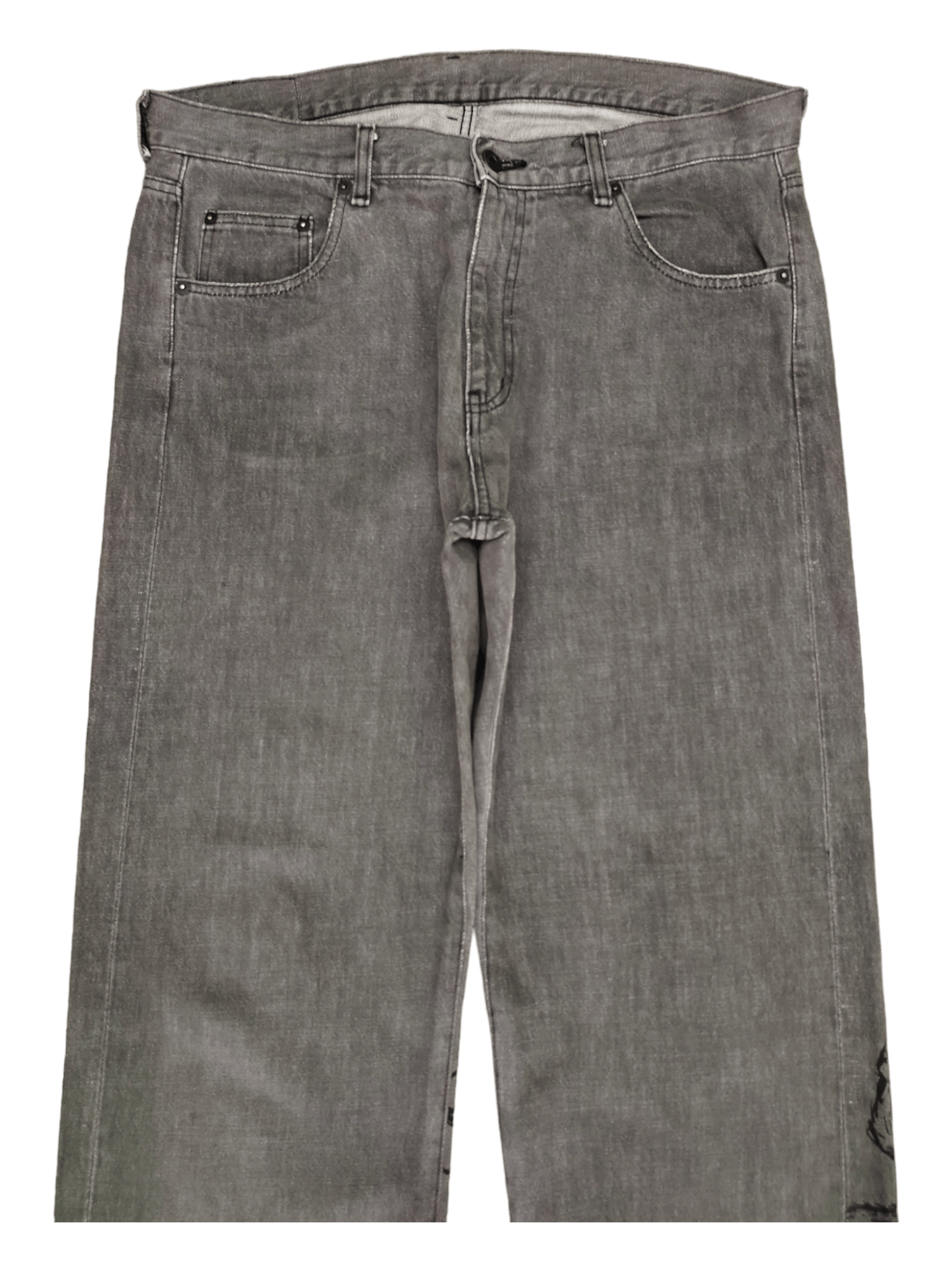 Fragment Design × Neighborhood × Undercover 2002 Neighborhood x Public Image Savage Basic Selvedge Jeans Size US 36 / EU 52 - 10 Thumbnail