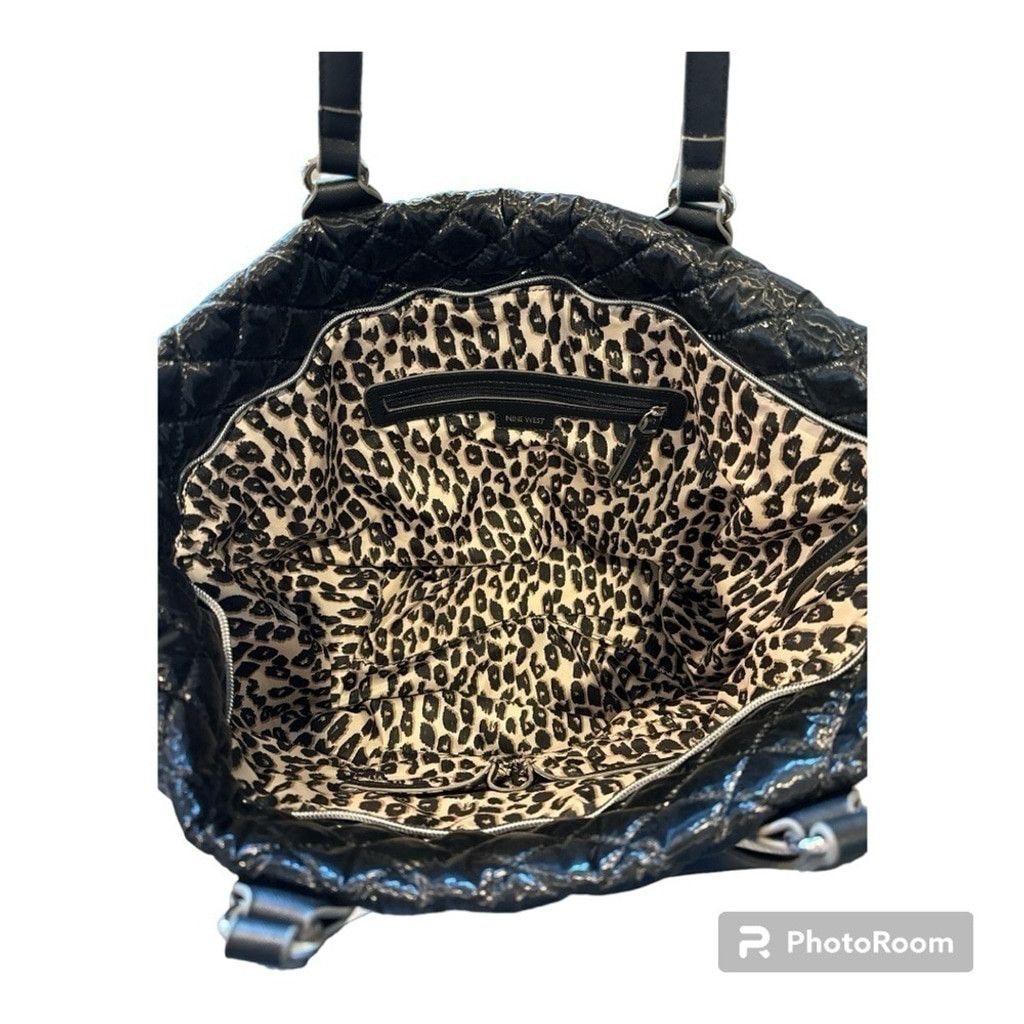 Nine West Nine West Black Tote #C Size ONE SIZE - 3 Thumbnail