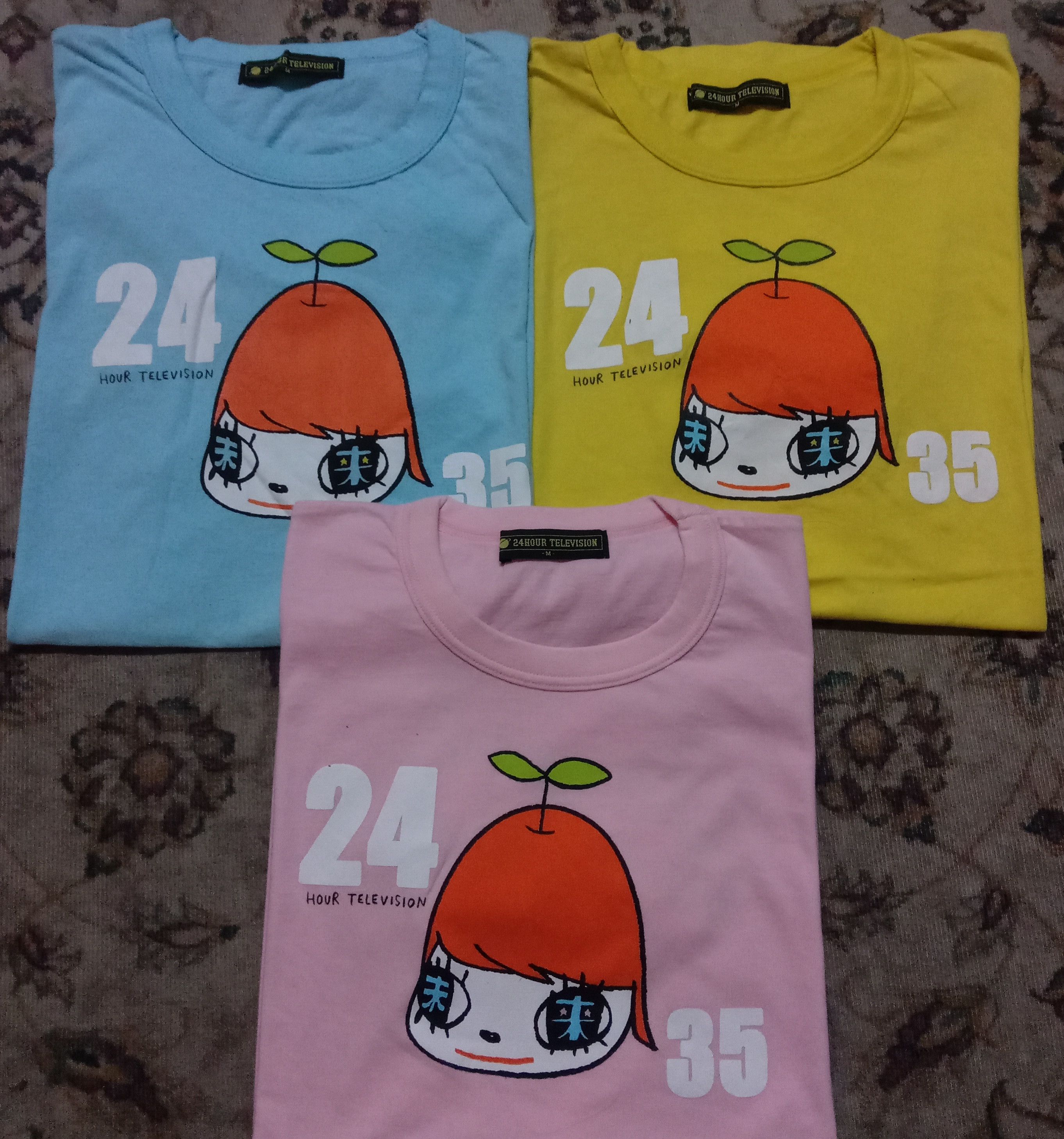 MoMA Set of 3 Vintage Yoshitomo Nara Tshirt Murakami Kaws Size S / US 4 / IT 40 - 2 Thumbnail
