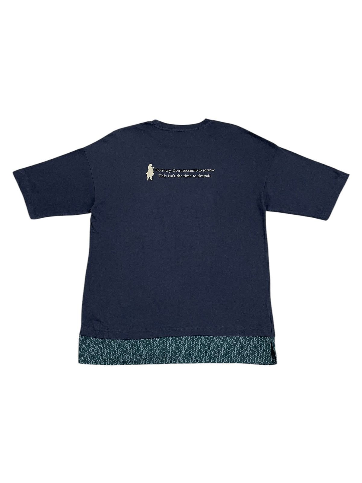 Anime × GU × Japanese Brand Demon Slayer Embroidery Backhit Design Mixed Size US M / EU 48-50 / 2 - 2 Thumbnail