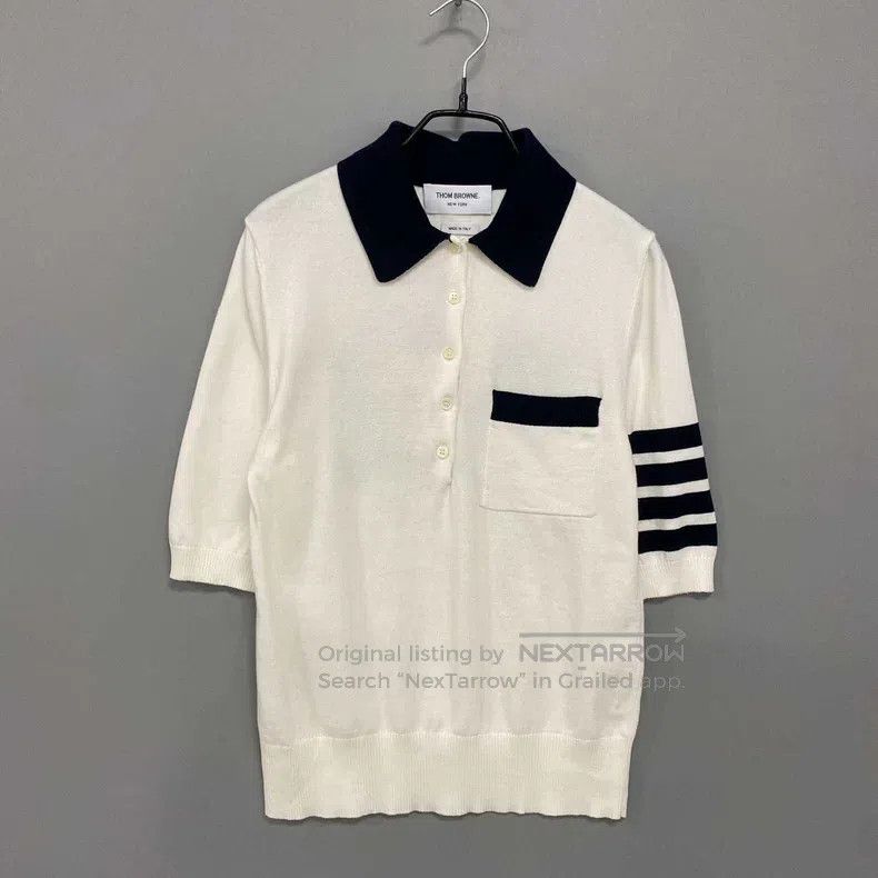 Thom Browne Thom Browne Sausage Dog Bodycon Short Sleeve Top Size US XXS / EU 40 - 1 Thumbnail