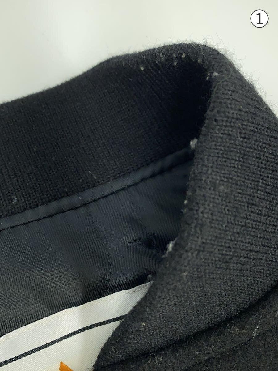 Avirex Avirex Leather Sleeve Wool Ma-1 Flight Jacket Black Size US S / EU 44-46 / 1 - 6 Thumbnail