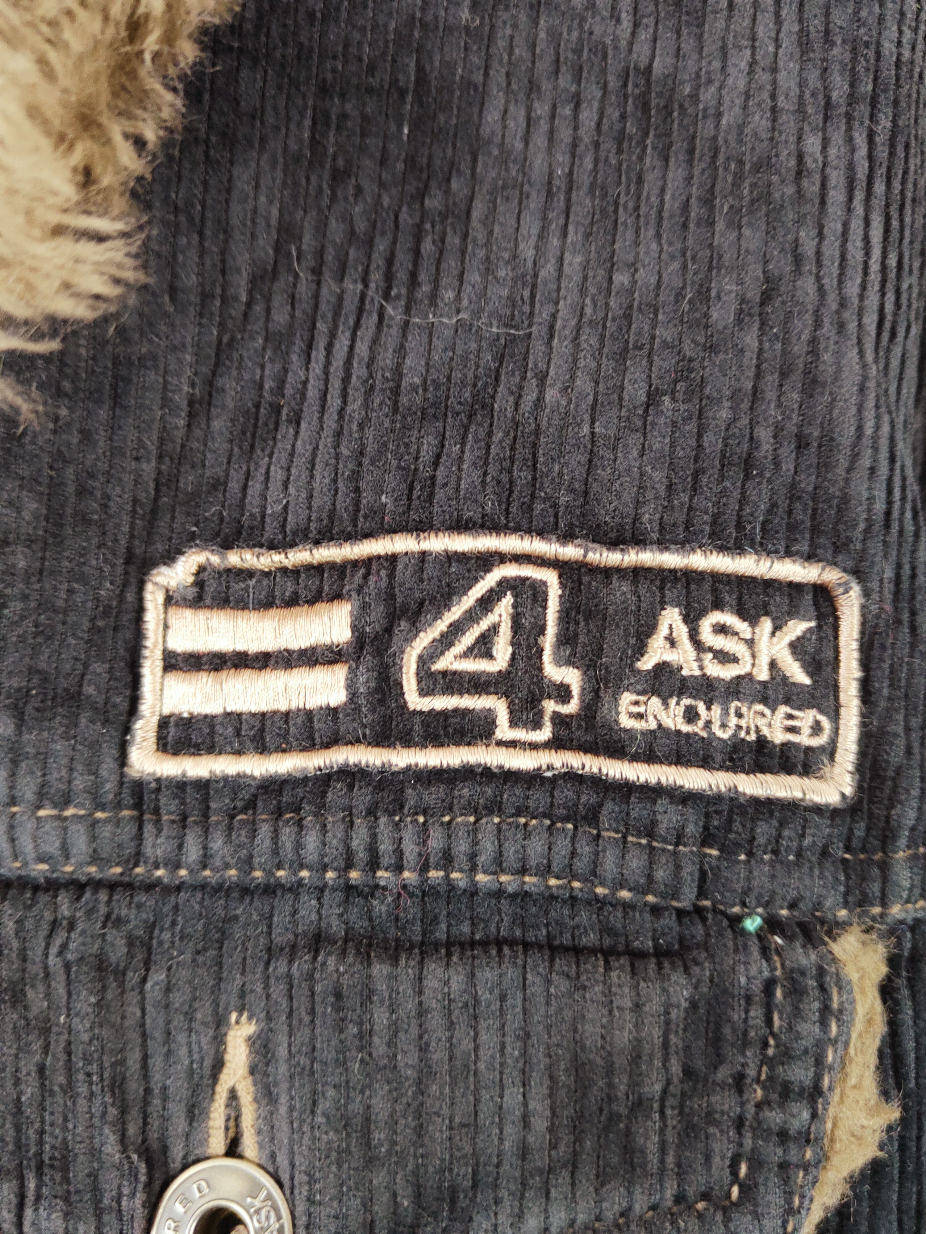 Japanese Brand Ask Black Corduroy Jackets winter #W168 Size US M / EU 48-50 / 2 - 6 Thumbnail