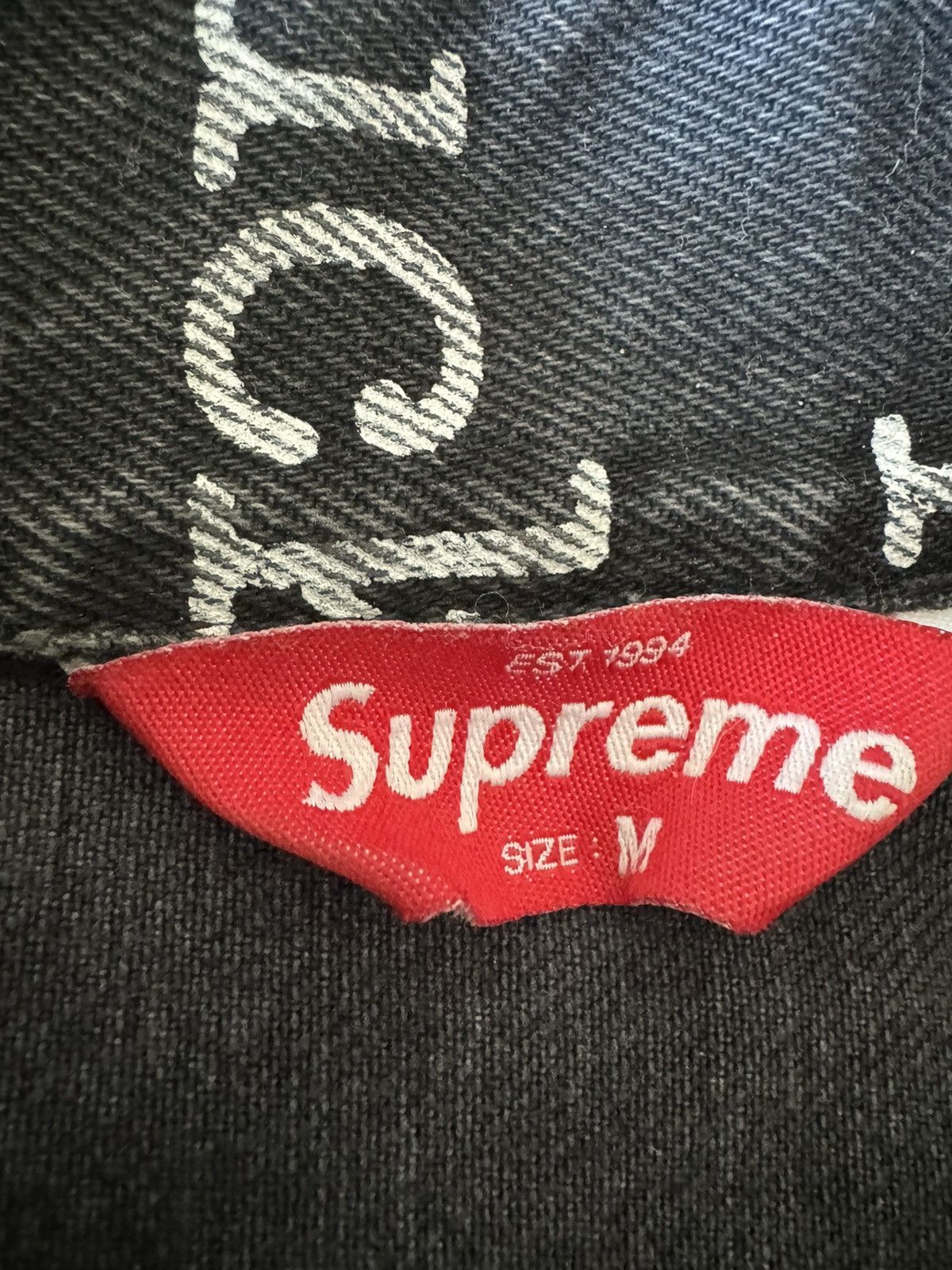 Supreme Supreme Fuck Denim Jacket SS13 Size US M / EU 48-50 / 2 - 6 Thumbnail