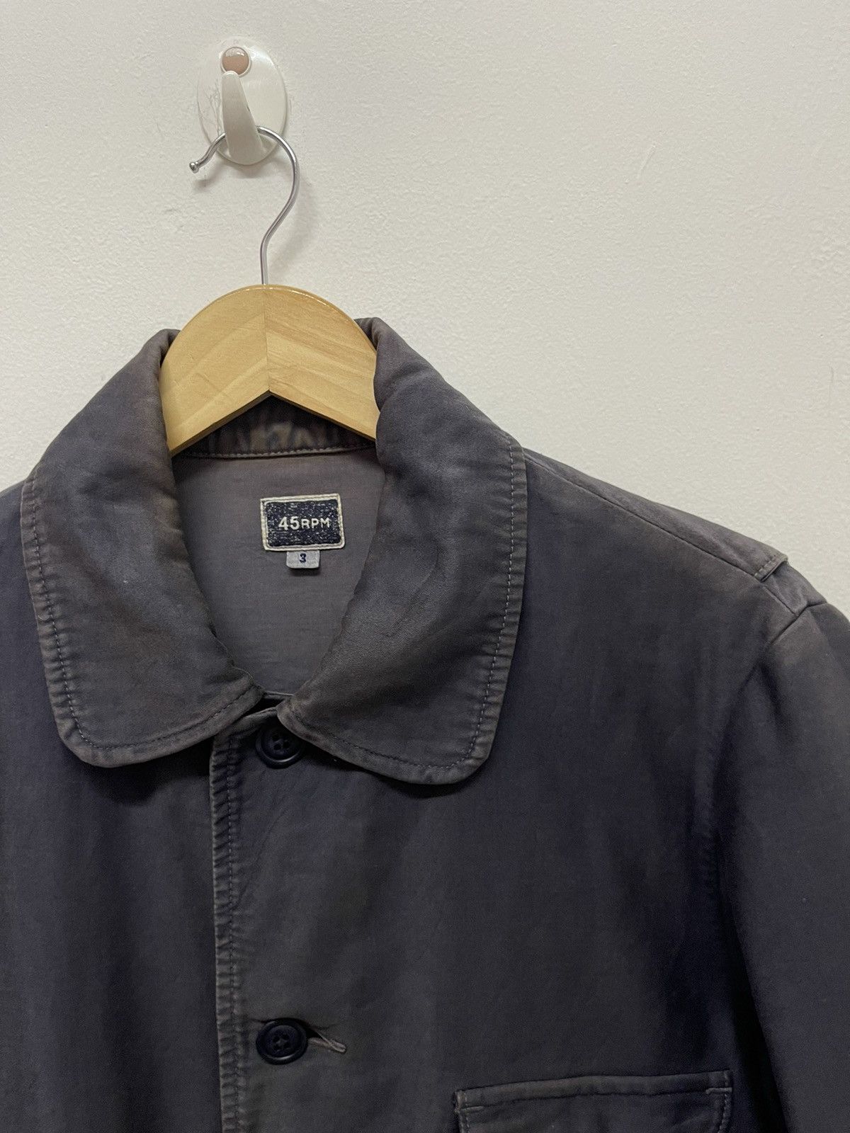 45rpm Vintage 45 RPM TECHNICAL CARGO JACKET Kapital Designer Size US L / EU 52-54 / 3 - 4 Thumbnail