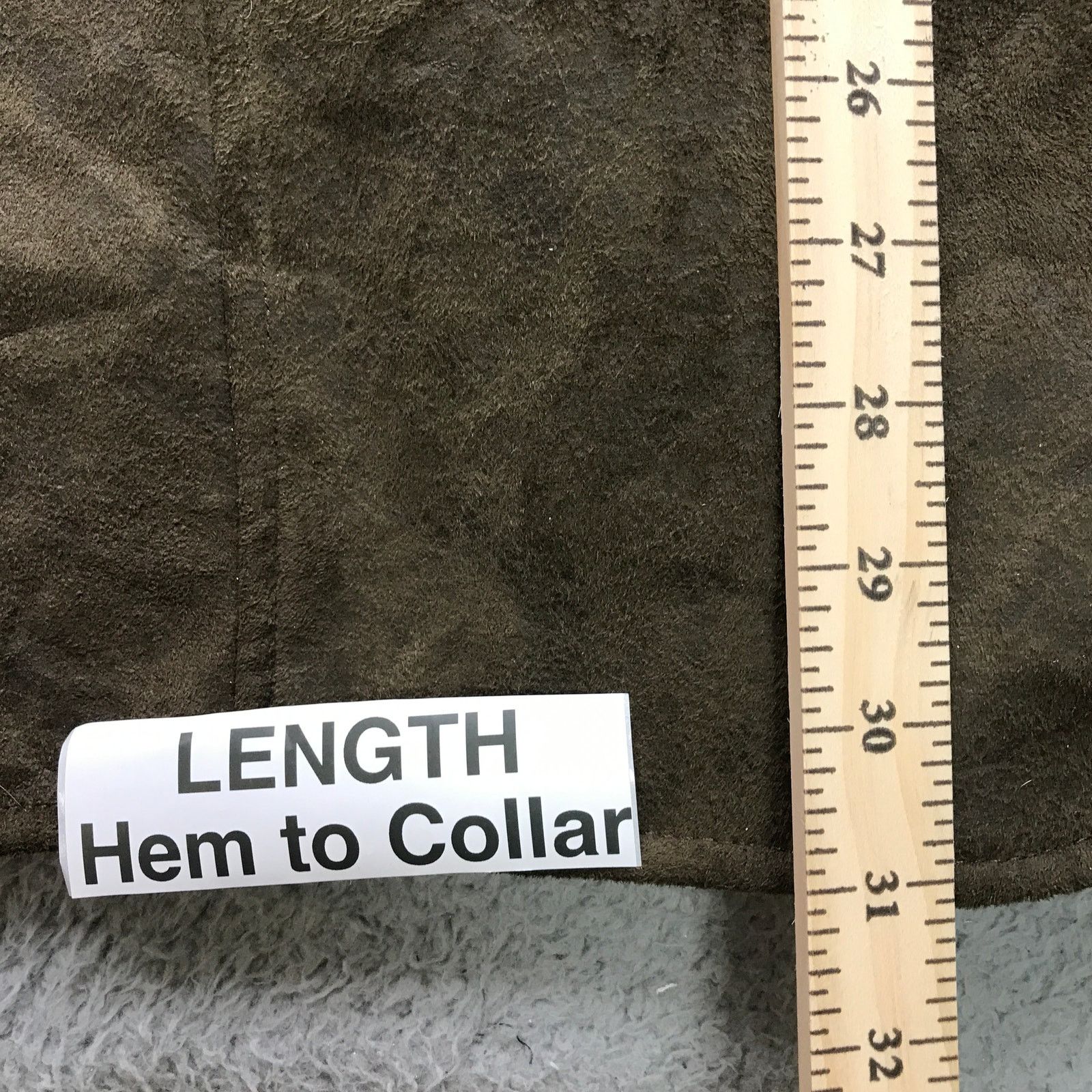 Sam Edelman Sam Edelman Wool Blend Leather Jacket Women's M Olive Green Size M / US 6-8 / IT 42-44 - 5 Thumbnail