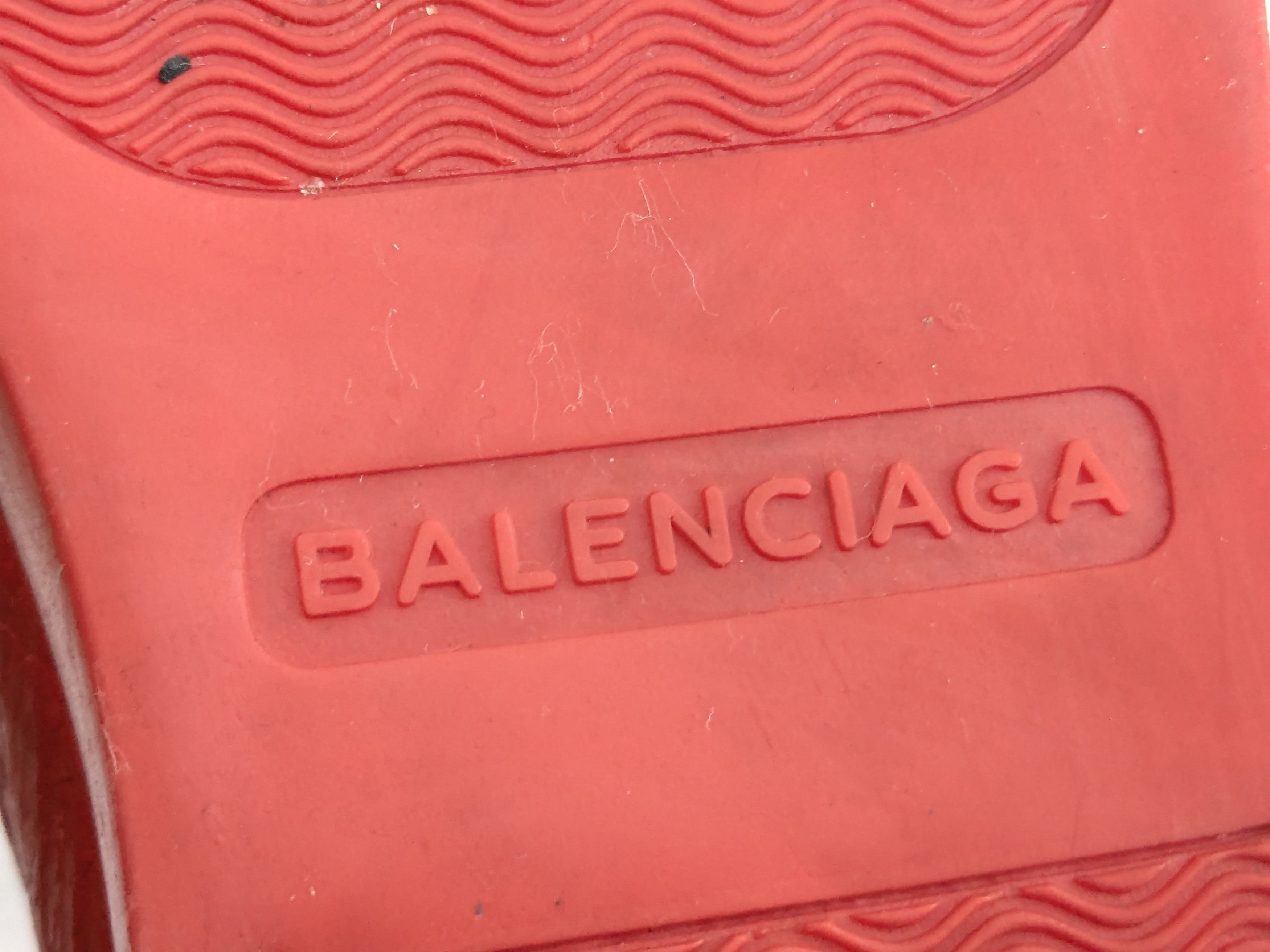 Balenciaga Balenciaga Arena Red 11 Leather High Tops Lace Up Size US 11 / EU 44 - 15 Thumbnail