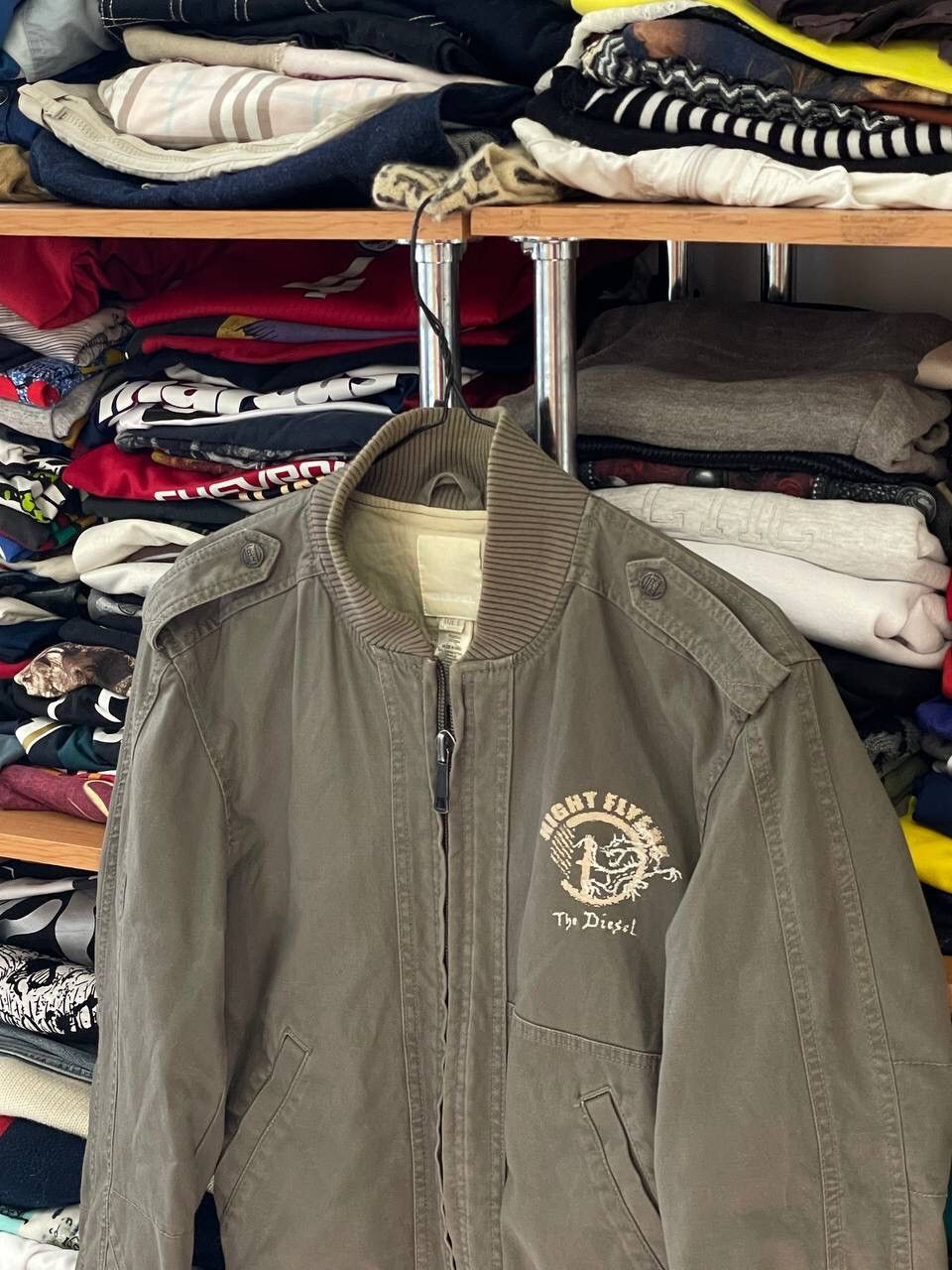 Diesel DIESEL MULTIPOCKET COTTON LIGHT MILITARY JACKET Size US S / EU 44-46 / 1 - 7 Thumbnail