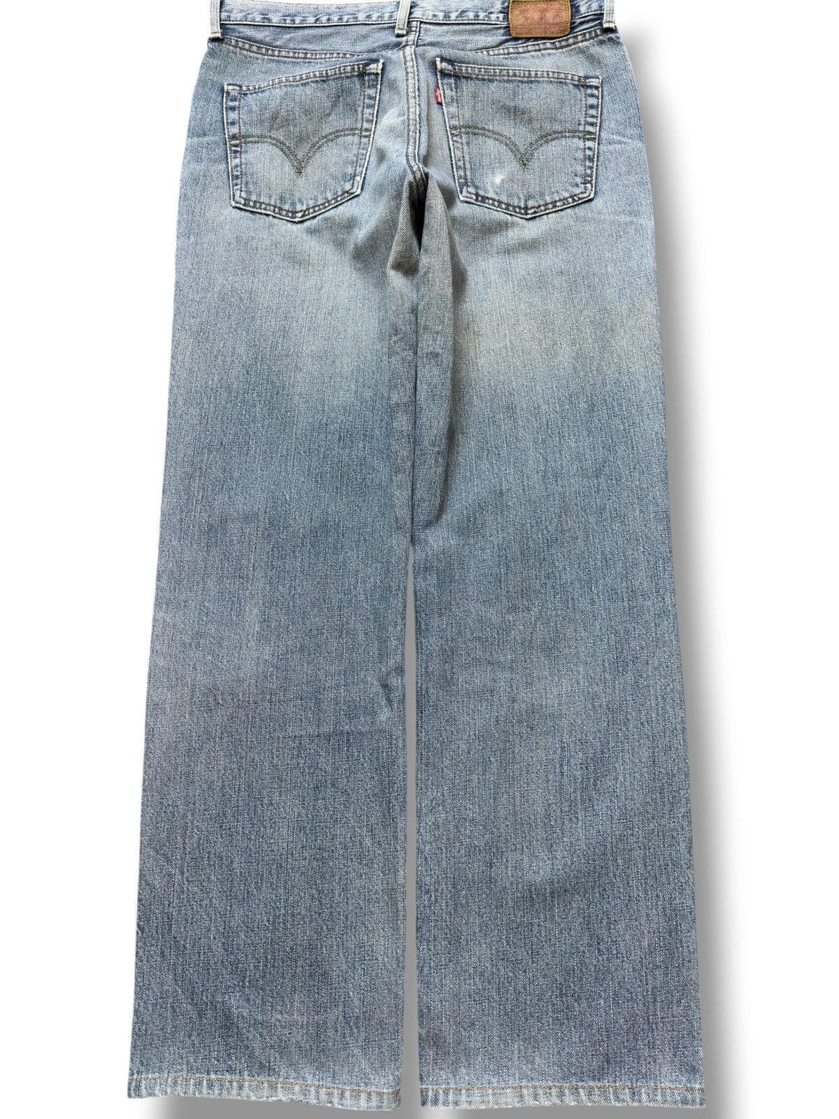 Levi's Vintage Clothing Vintage Levi’s 502 Straight Loose Faded Distressed Denim Size US 34 / EU 50 - 4 Thumbnail