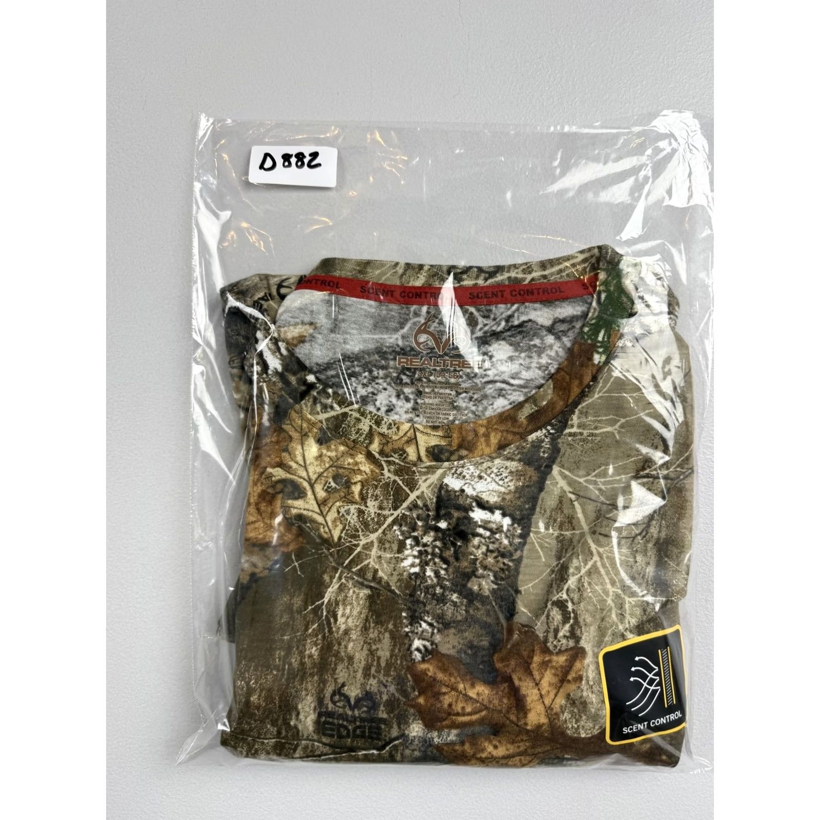 Realtree Realtree Mens 3XL Brown Camouflage Long Sleeve Hunting Tee Top Shirt Size US XXL / EU 58 / 5 - 8 Thumbnail