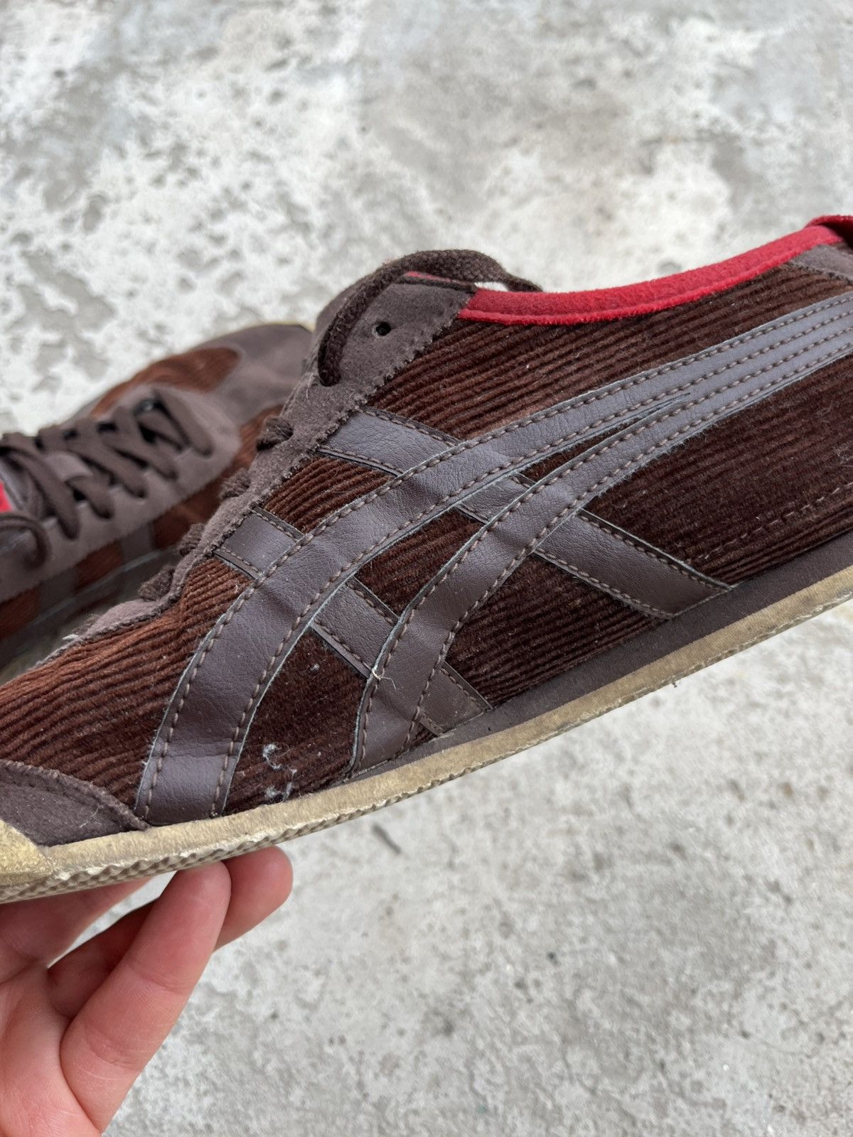 Asics × Onitsuka Tiger Asics by Onitsuka Tiger Mexico 66 Corduroy Brown Sneakers Size US 8 / EU 41 - 10 Thumbnail