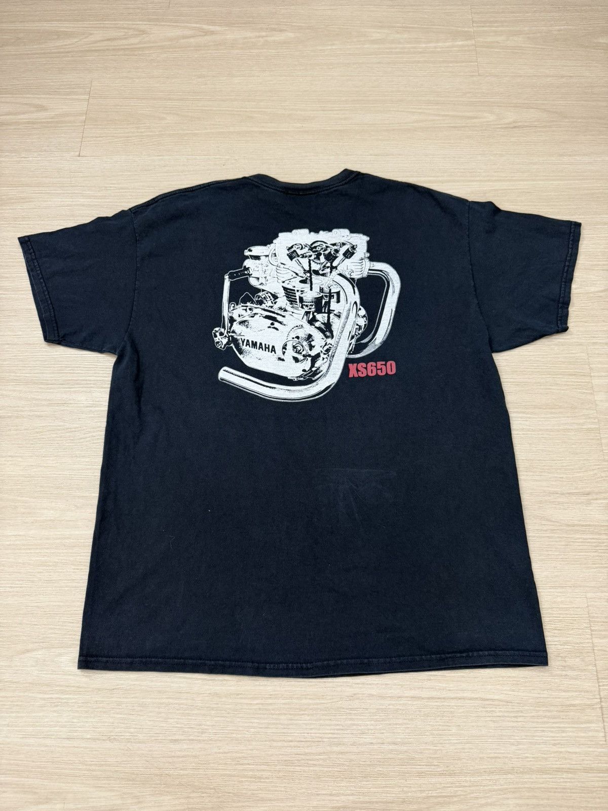 Other Vintage 90s Yamaha XS650 tee Size US XL / EU 56 / 4 - 2 Thumbnail