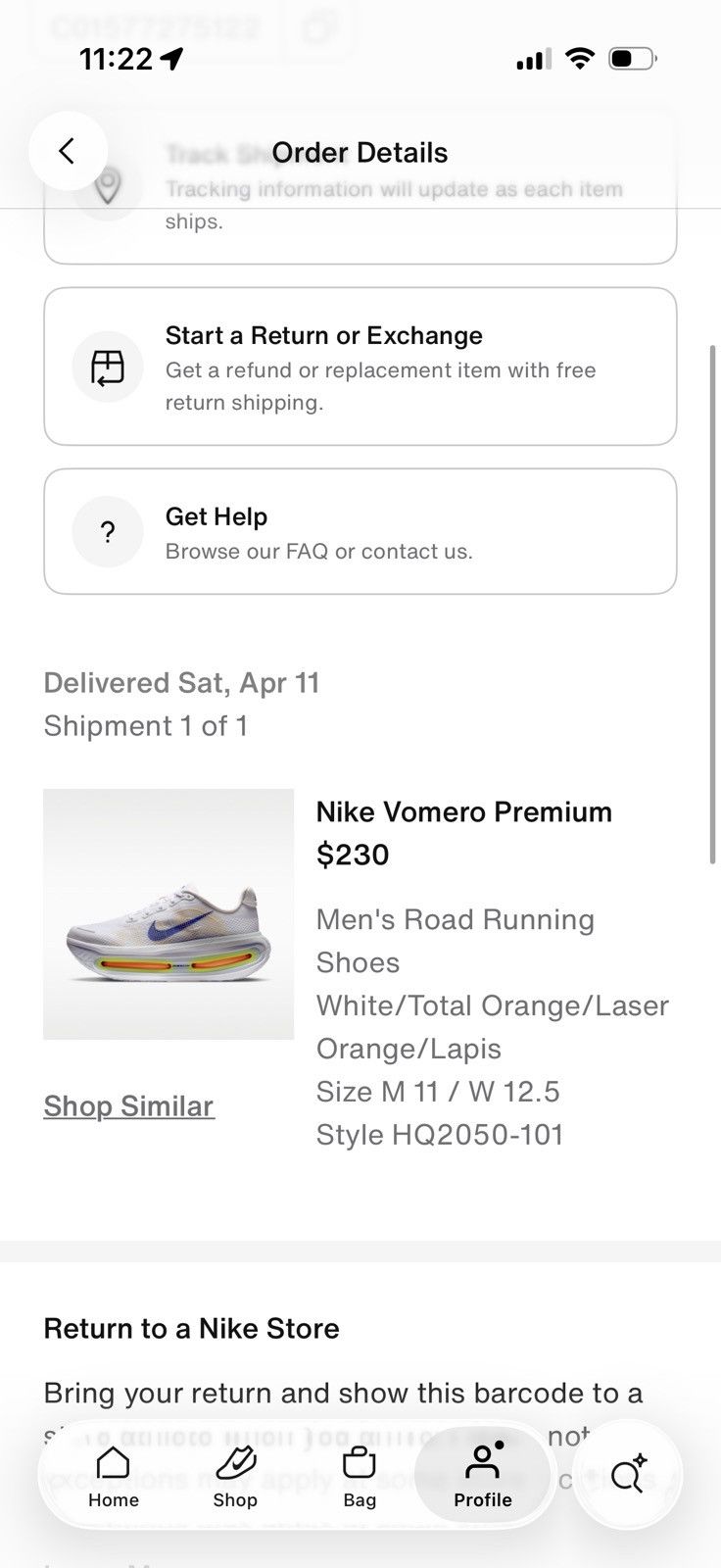 Nike Nike Vomero Premium Size US 11 / EU 44 - 9 Thumbnail