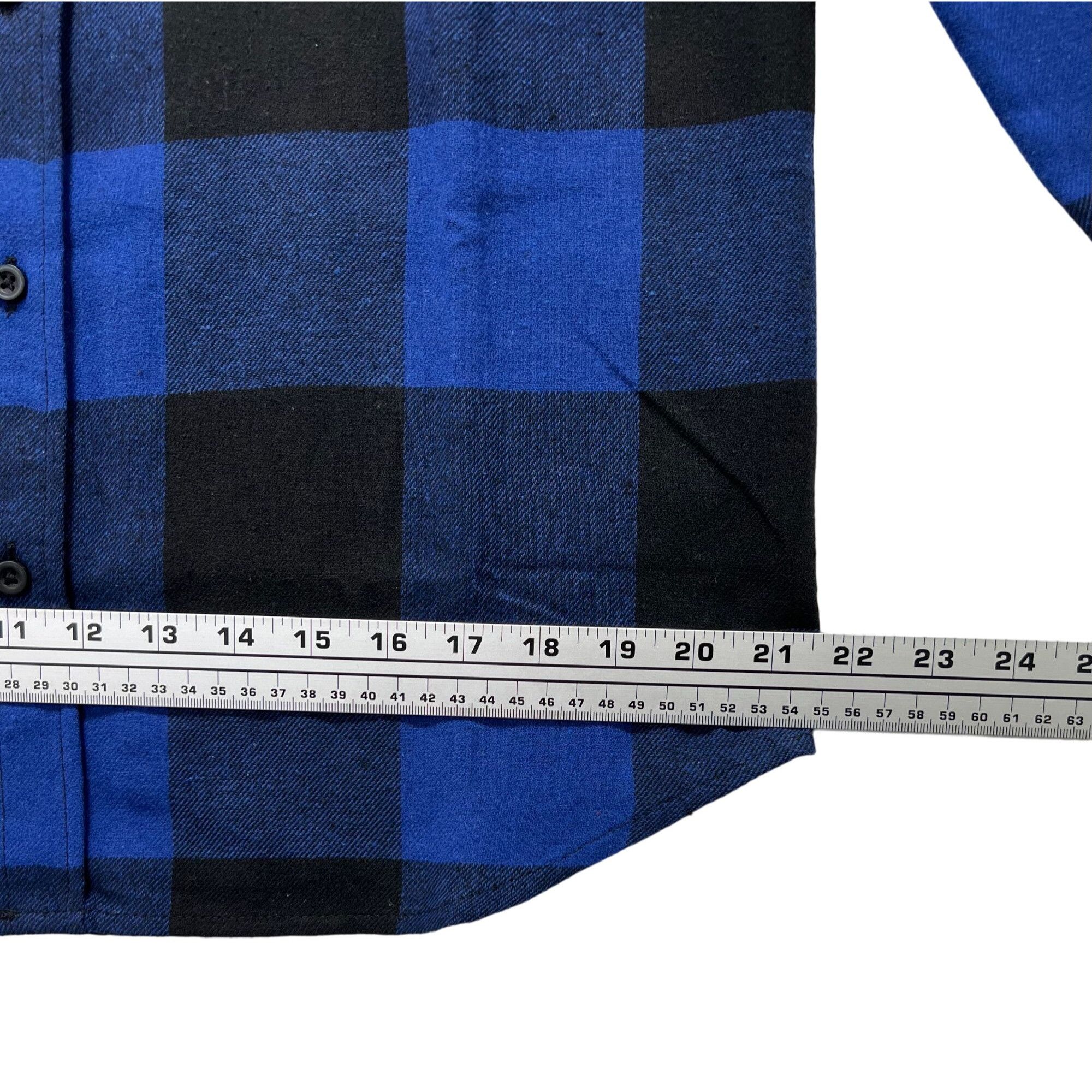 rue21 Rue 21 - Men Long Sleeve Plaid Shirt - Blue/Black - Small Size US S / EU 44-46 / 1 - 6 Thumbnail