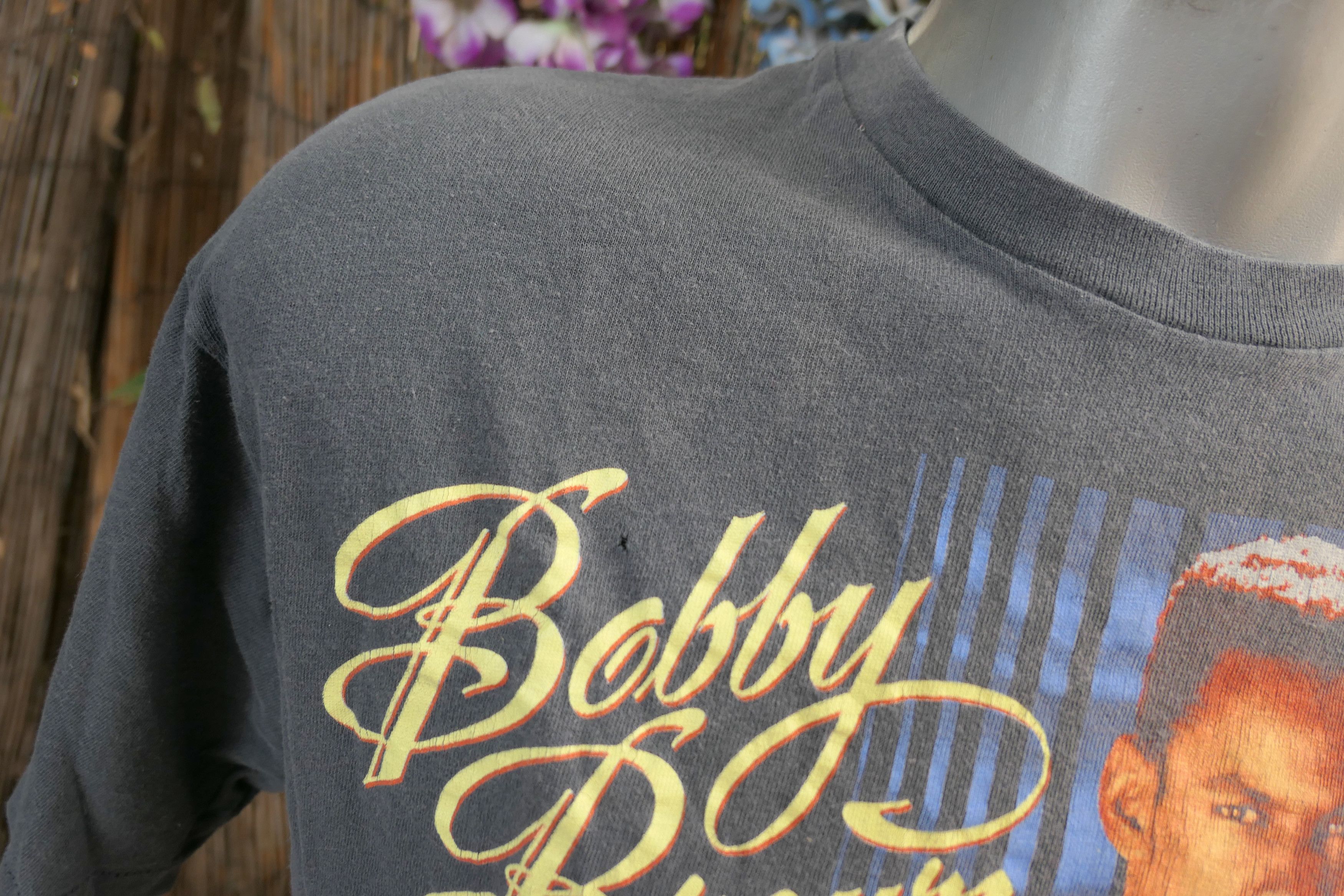 Vintage 80's Vintage 1988 BOBBY BROWN T Shirt Large With Hanes Tag Size US L / EU 52-54 / 3 - 7 Thumbnail