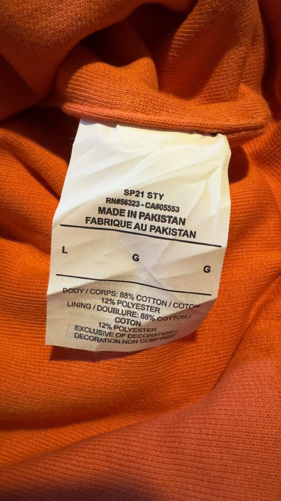 Cactus Plant Flea Market × Nike CPFM Nike Double Orange Hooded Pullover Size US L / EU 52-54 / 3 - 3 Thumbnail