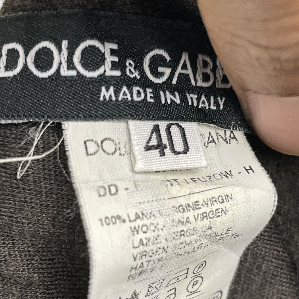 Dolce & Gabbana Dolce Gabbana Ruched Virgin Wool Dress Bodycon Midi Size S / US 4 / IT 40 - 11 Thumbnail