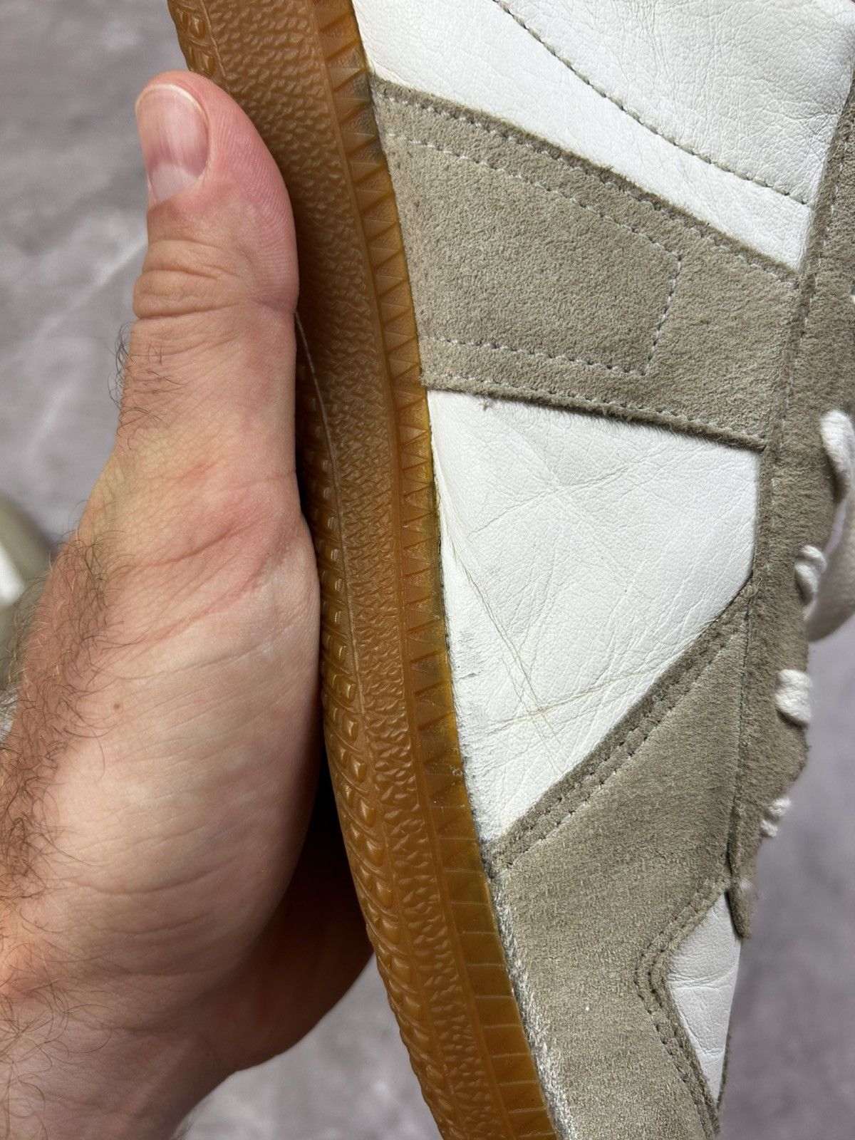 Other Vintage GAT Bw Sport Maison Margiela Replica Style Leather Size US 8 / EU 41 - 13 Thumbnail