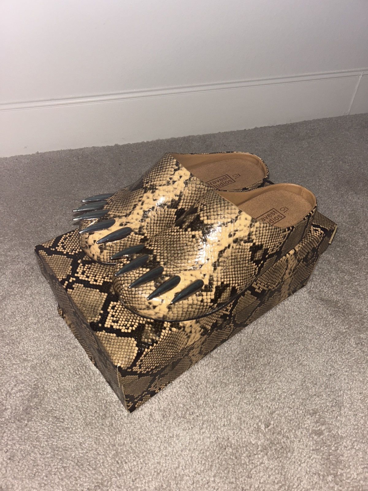Bravest Studios Bravest Studios Snake Skin Mules Size US 10 / EU 43 - 1 Thumbnail