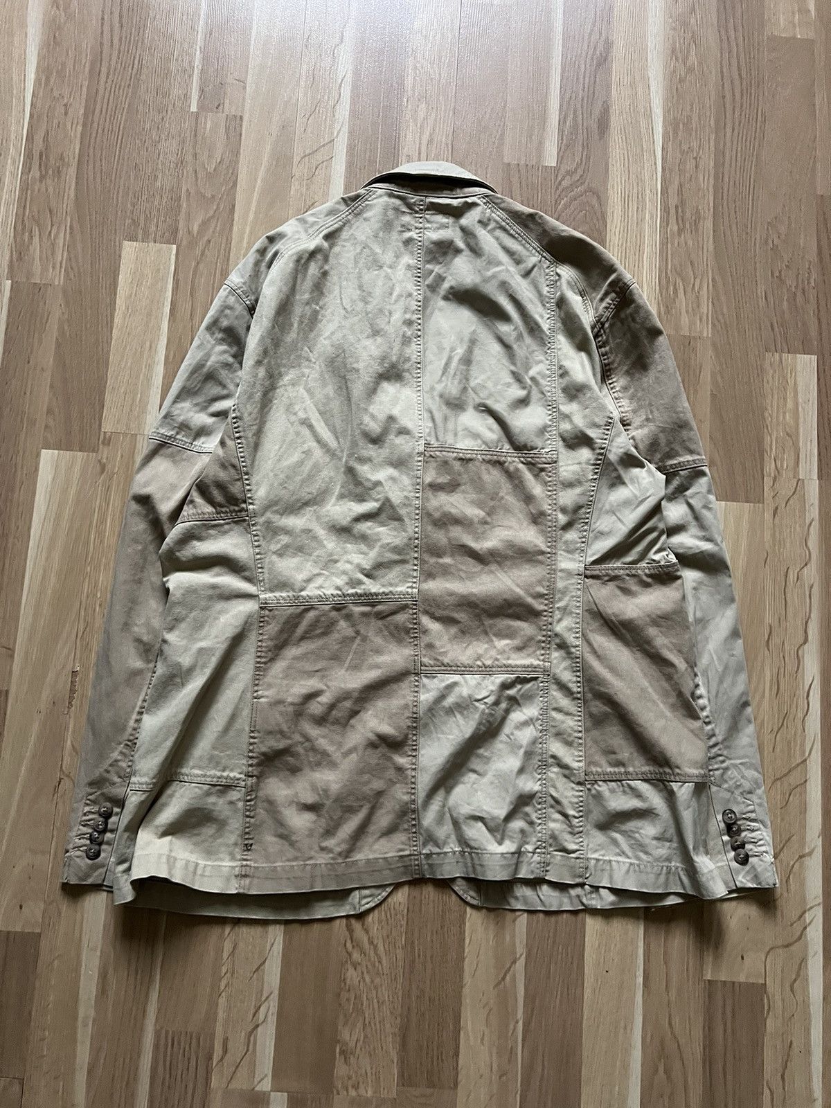 Polo Ralph Lauren Polo Ralph Lauren utility patchwork blazer jacket army 90s Size US XL / EU 56 / 4 - 7 Thumbnail