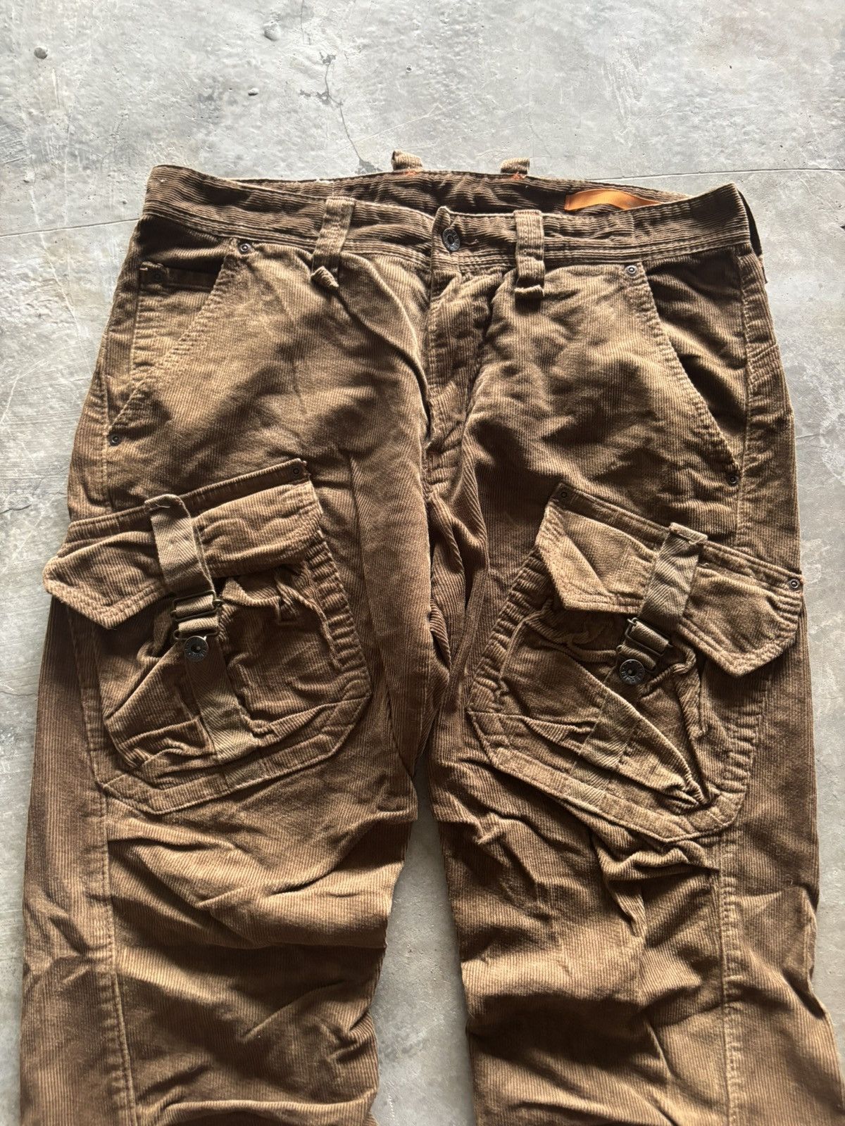 Edwin FLARE edwin vintage limited edition GOA style cargo corduroy Size US 33 - 2 Thumbnail