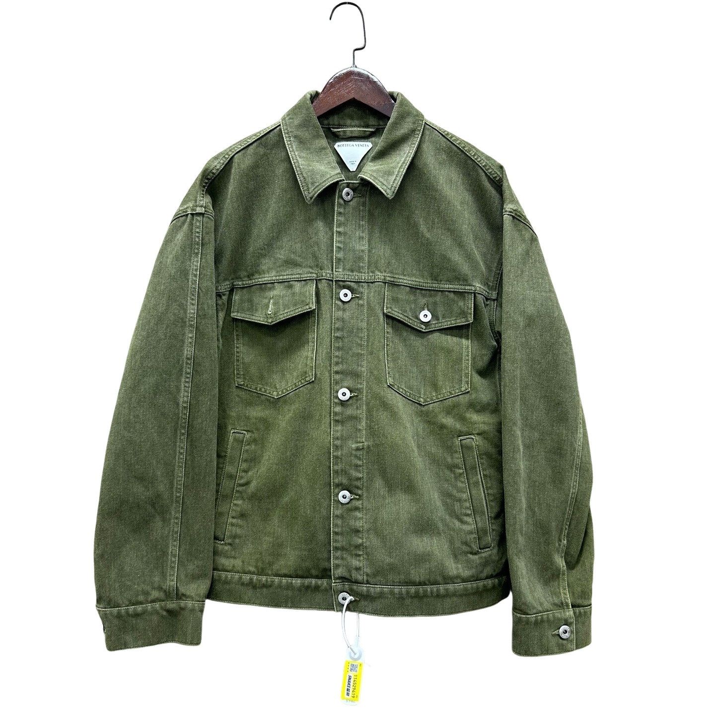 Bottega Veneta Bottega Veneta Intreccio Patch Denim Jacket Size 50 Size US M / EU 48-50 / 2 - 1 Thumbnail