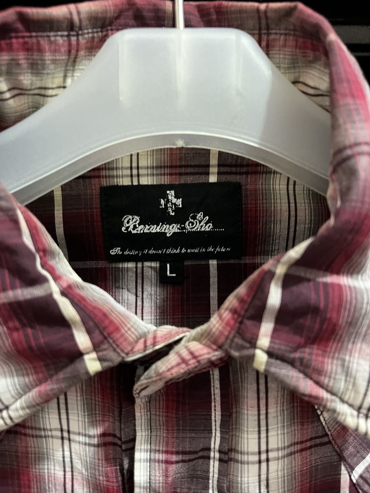 Japanese Brand Berning sho archive shirt Size US L / EU 52-54 / 3 - 3 Thumbnail