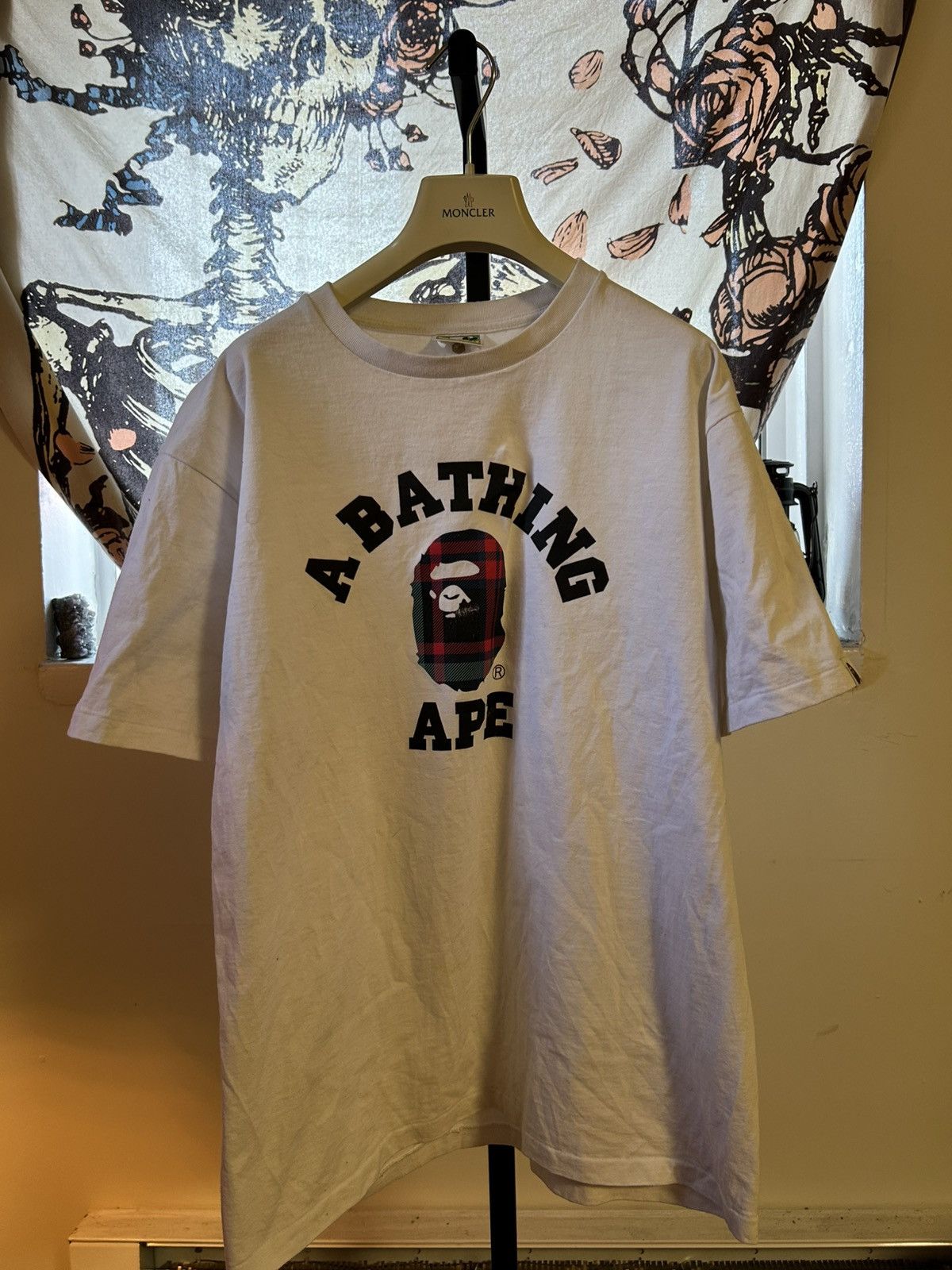 Bape Bape College Tee Size US XL / EU 56 / 4 - 1 Thumbnail