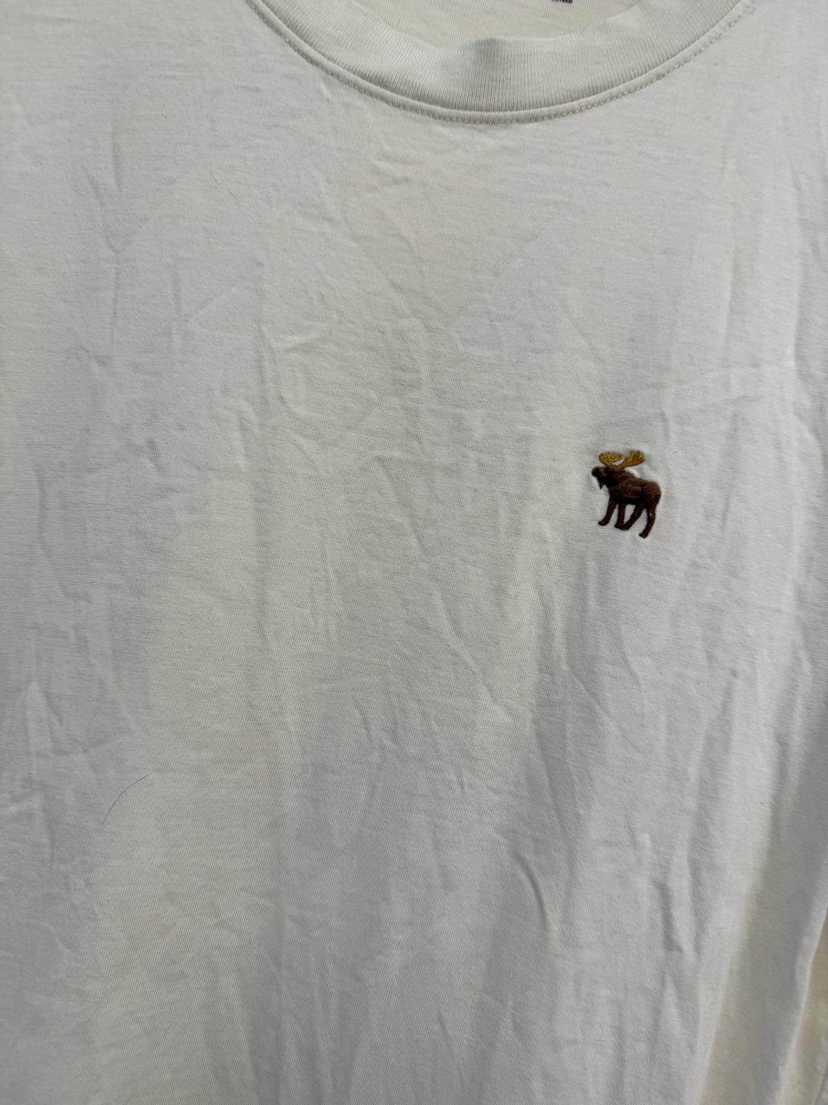 Abercrombie & Fitch Abercrombie & Fitch Soft AF Polished Tee - Cream, Size Small Size US S / EU 44-46 / 1 - 3 Thumbnail