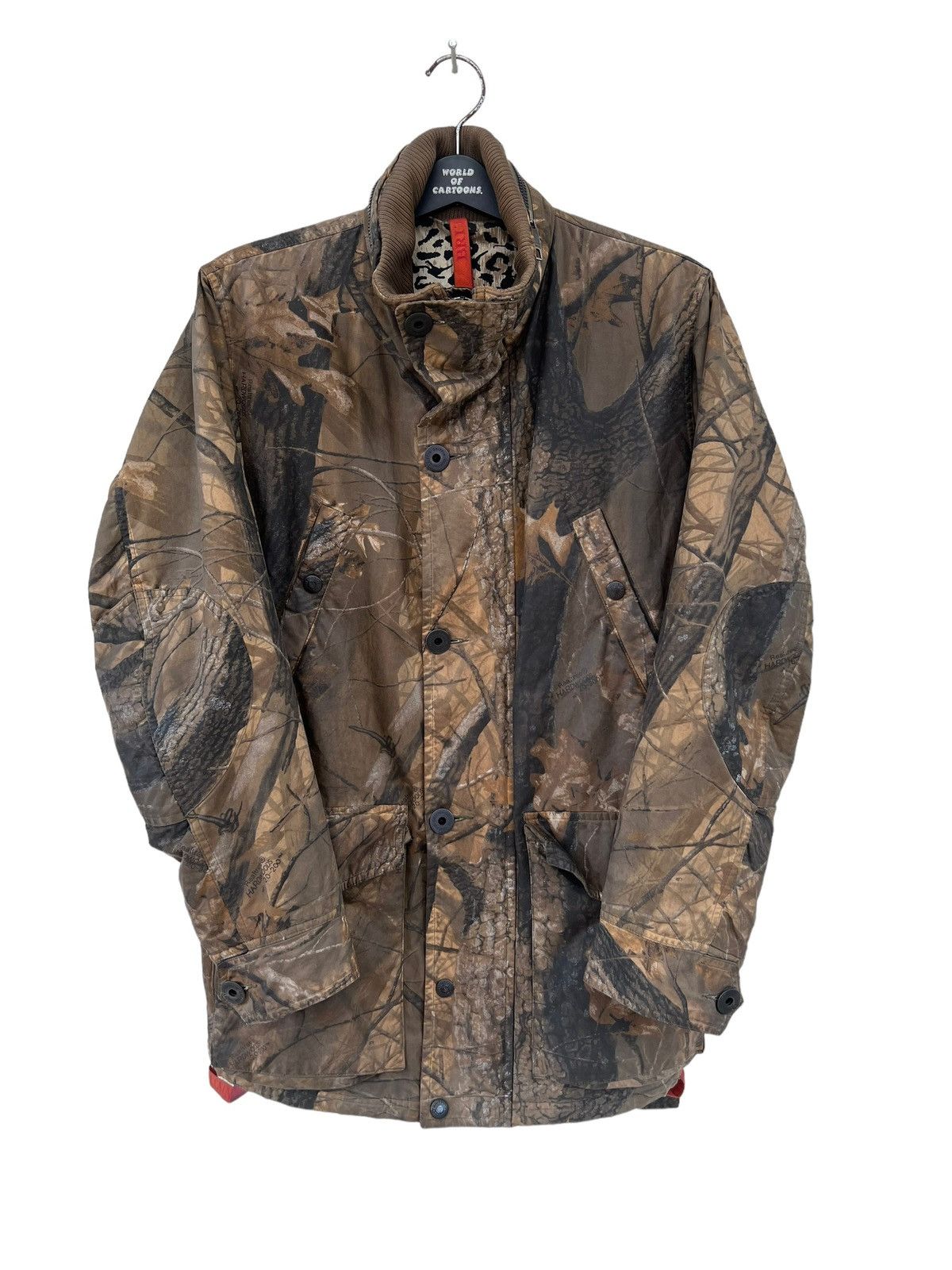 Griffin Vintage Griffin Brits X Realtree Camo Waxed Belted Jacket Size US S / EU 44-46 / 1 - 7 Thumbnail
