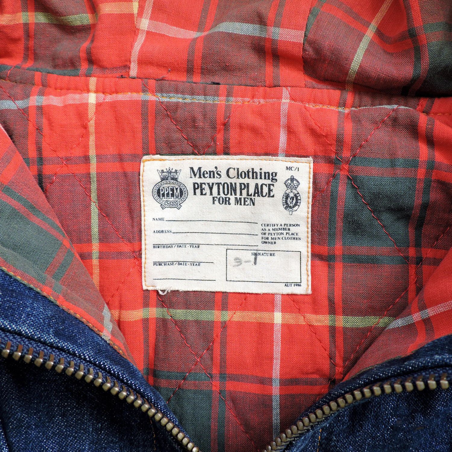 PPFM PPFM HALF-ZIP CAGOULE DENIM JACKET Size US M / EU 48-50 / 2 - 3 Thumbnail