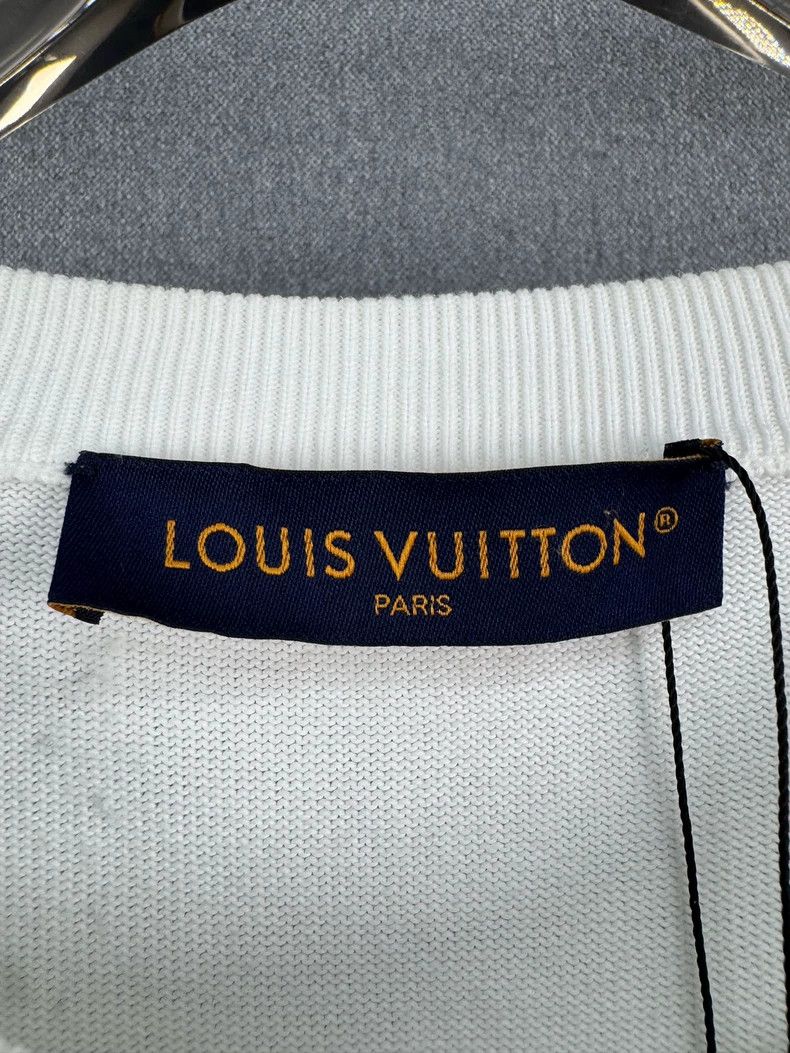 Louis Vuitton Louis Vuitton Cartoon print knit short sleeves Size US XL / EU 56 / 4 - 3 Thumbnail