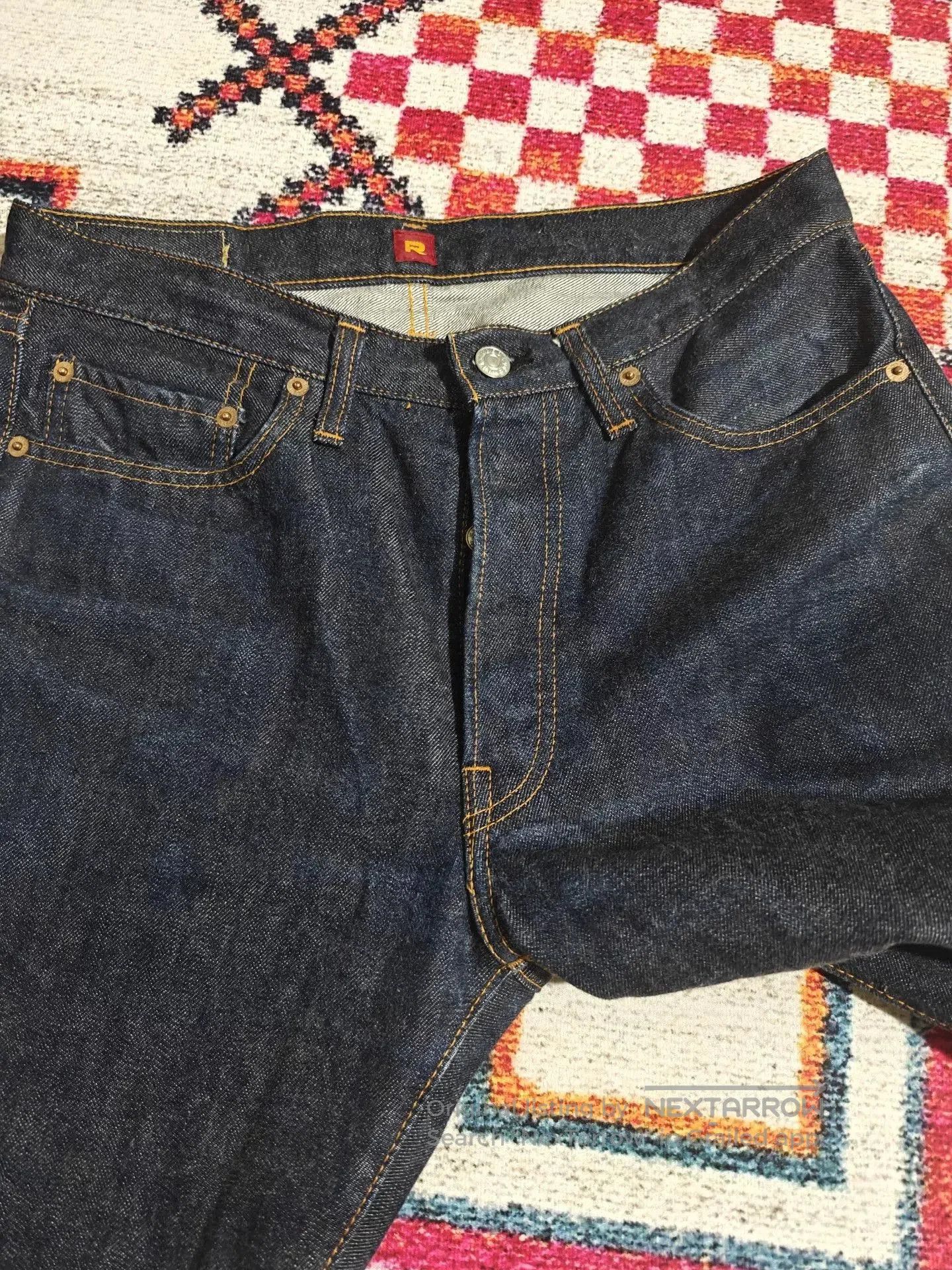 RESOLUTE RESOLUTE 710 Limited Cropped Jeans. Size US 33 - 3 Thumbnail