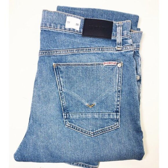 Hudson Hudson Jeans Mens Mid Rise Classic Med Wash Tapered Skinny J Size US 38 / EU 54 - 2 Thumbnail