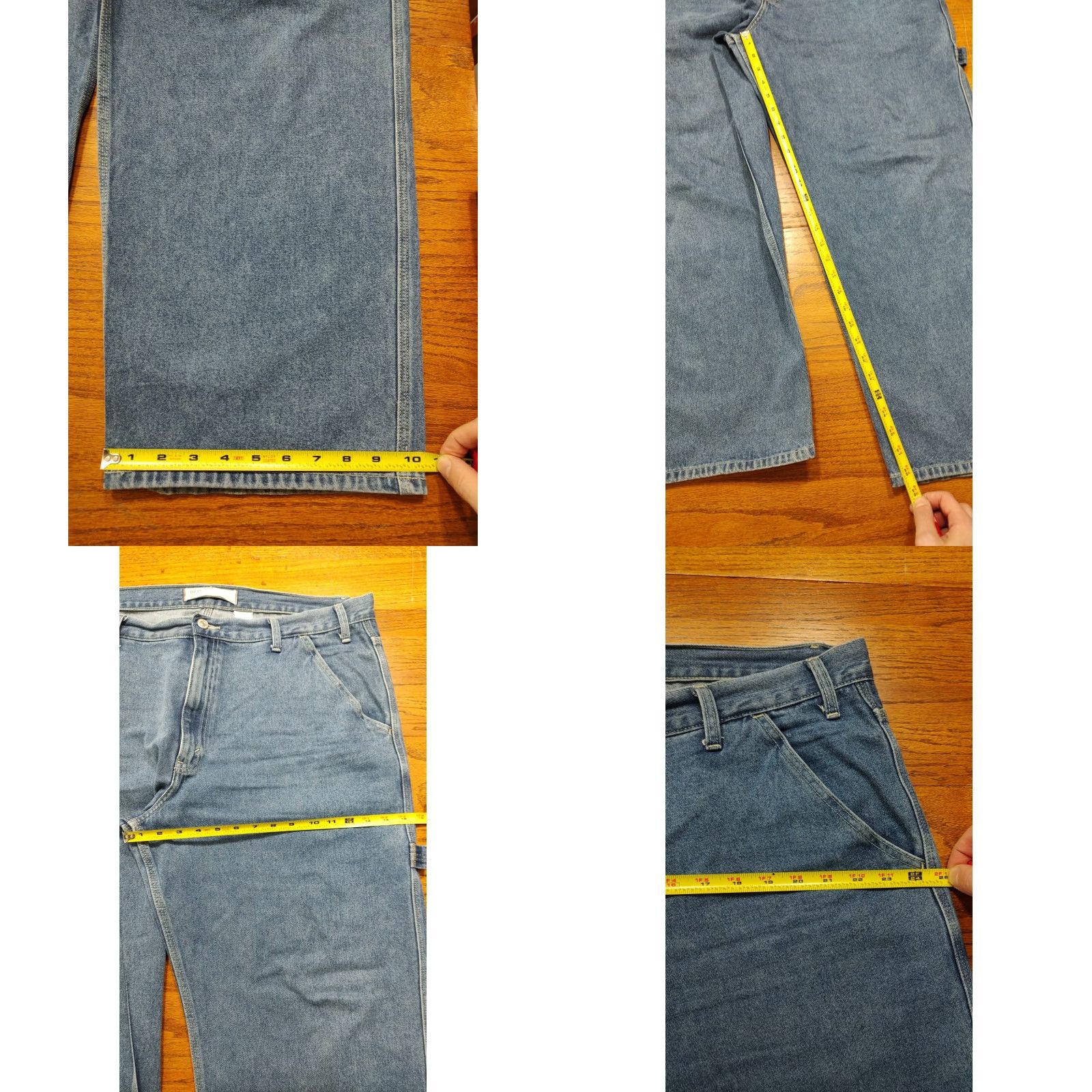 Levi's VINTAGE Levi's Carpenter Jeans Mens 38x30 Blue Relaxed Fit 5-Pocket Denim Seasonal 90s Skate Mens Size US 38 / EU 54 - 8 Thumbnail