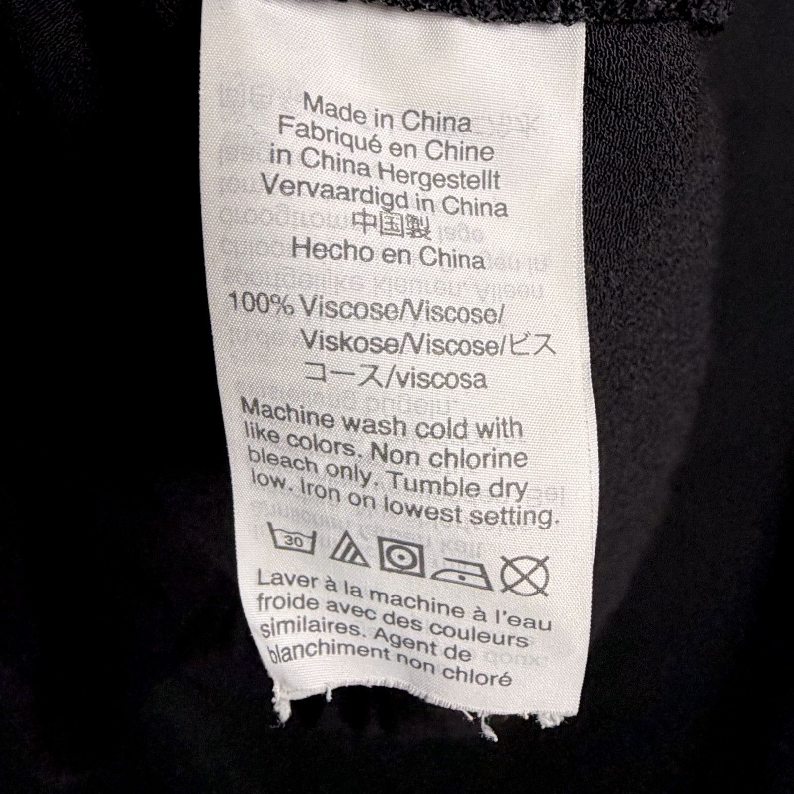 J.Crew J.Crew Shirt Women’s Small Black Relaxed Button Up Blouse Size S / US 4 / IT 40 - 7 Thumbnail