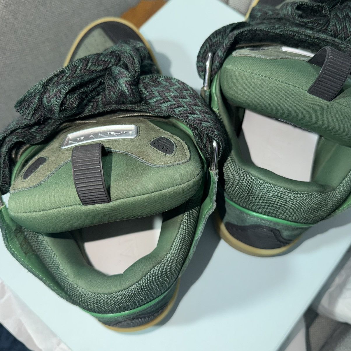 Lanvin Lanvin curb sneaker | Green Size US 8 / EU 41 - 10 Thumbnail