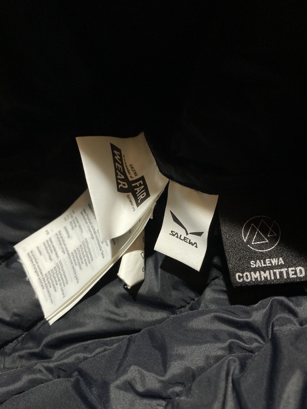 SALEWA Brenta Down Hooded Jacket Black Alpine Outdoor