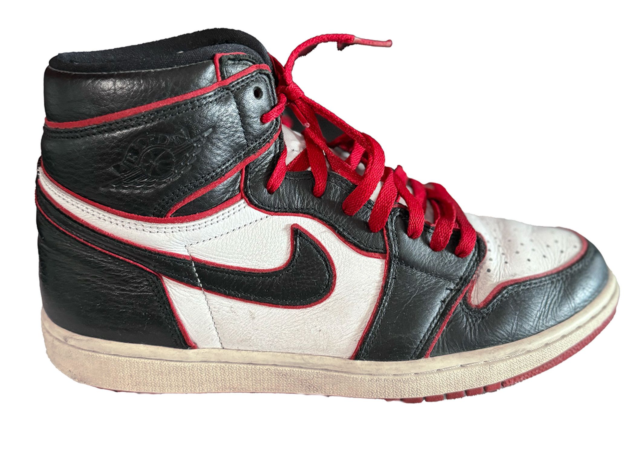 Nike 2019 Nike Air Jordan 1 I Retro High OG "Bloodline" Size 11.5 Size US 11.5 / EU 44-45 - 4 Thumbnail