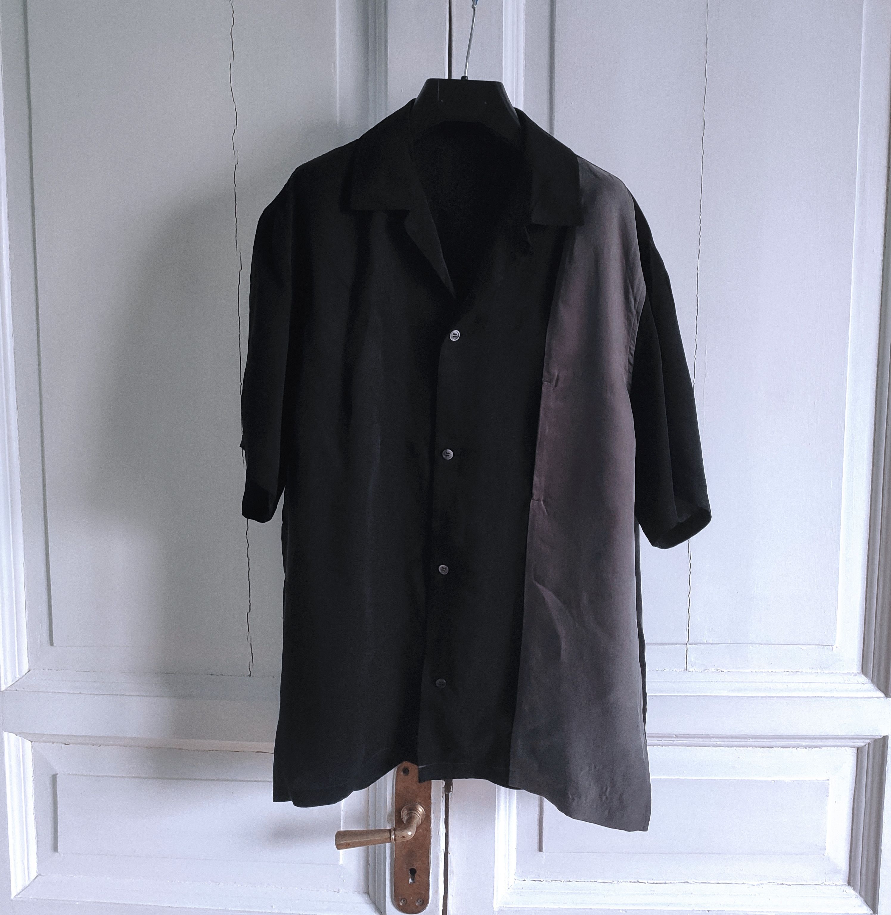 Kazuyuki Kumagai Attachment NEW! Cupra twill shirt SS21.Like Yohji Yamamoto or Sacai Size US L / EU 52-54 / 3 - 4 Thumbnail