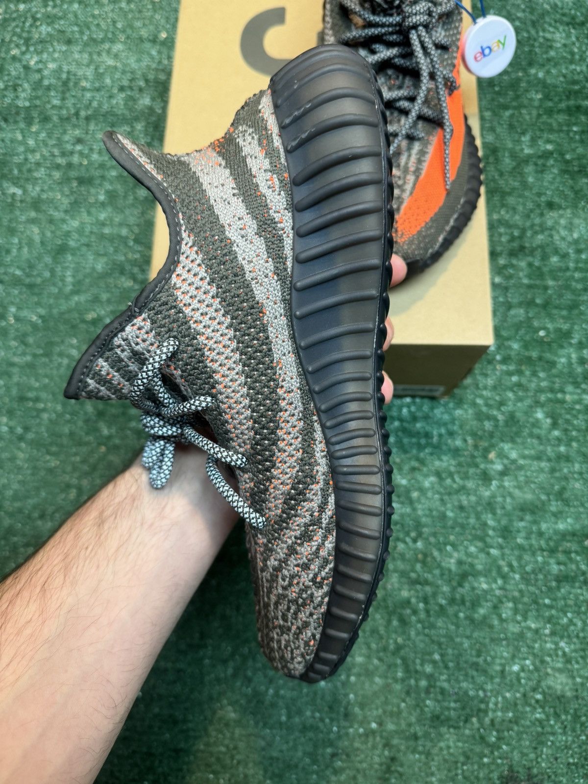 Adidas Adidas Yeezy Boost 350 Carbon Beluga Size 7 Size US 7 / EU 40 - 3 Thumbnail