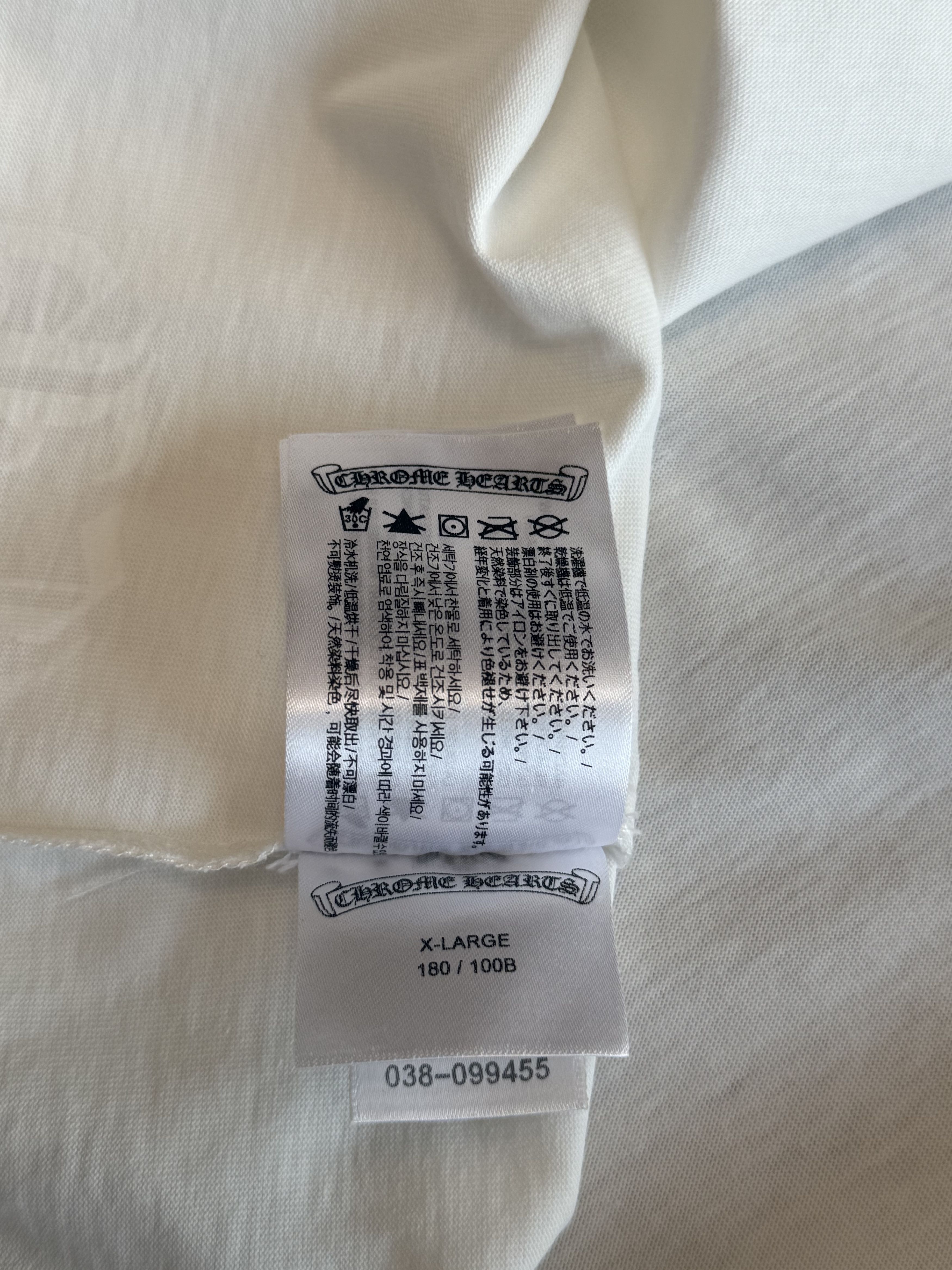 Chrome Hearts RARE Chrome Hearts Fontainebleau Exclusive T-Shirt Size XL Size US XL / EU 56 / 4 - 12 Thumbnail