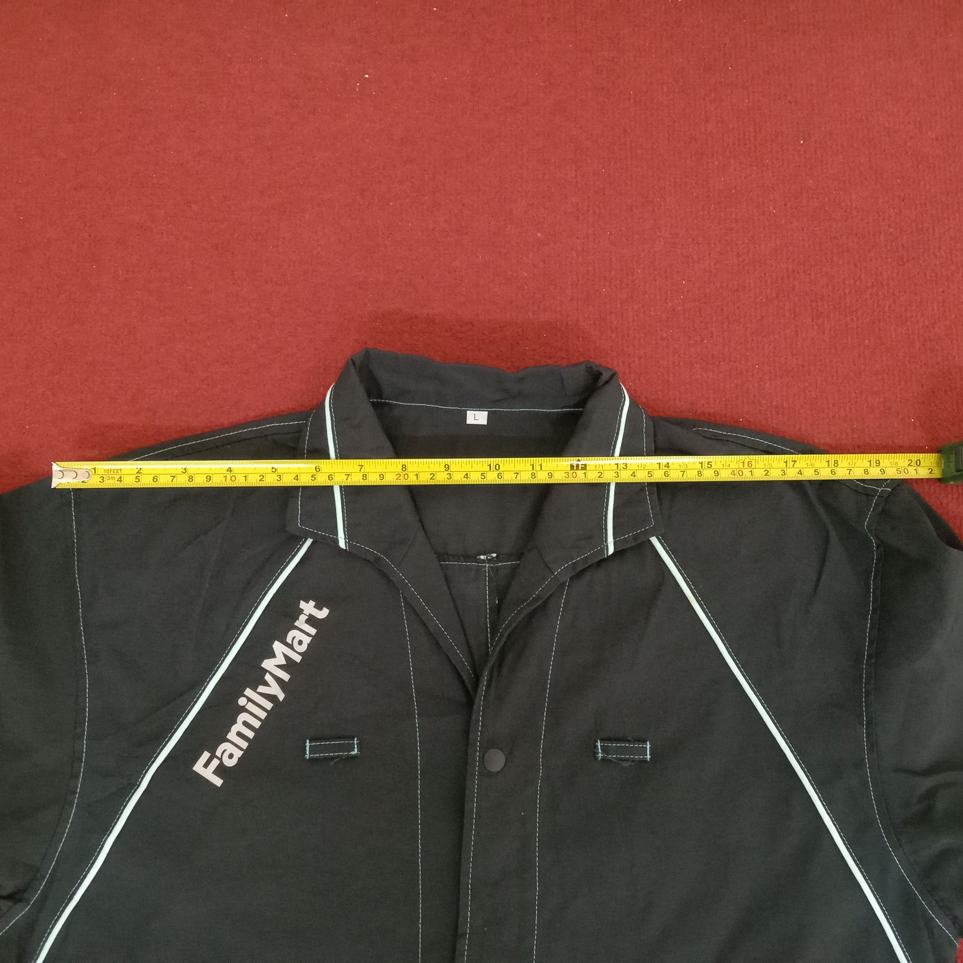 Japanese Brand × Vintage Family Mart Working Uniform Pocket Design Light Jacket Size US M / EU 48-50 / 2 - 12 Thumbnail