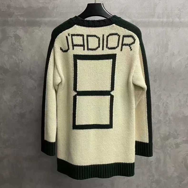 Dior Dior Dior White Cashmere Knit Sweater-2507 Size US M / EU 48-50 / 2 - 2 Thumbnail