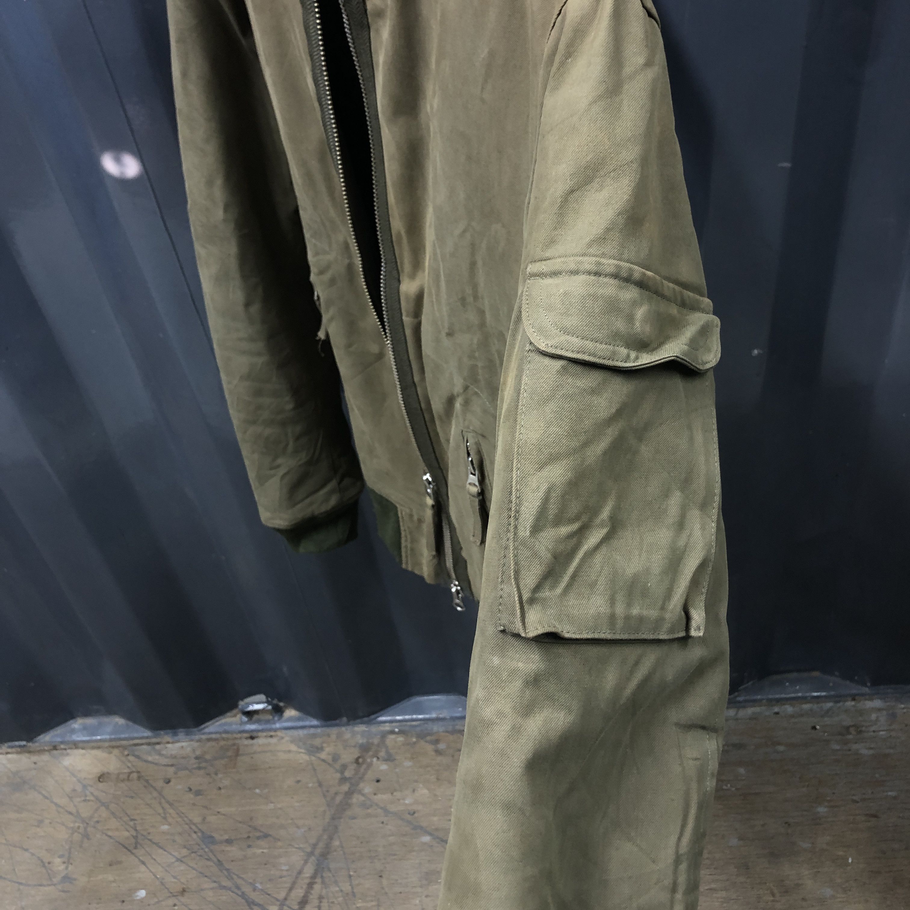 Our Legacy our legacy AW14 fade olive bomber jacket Size US M / EU 48-50 / 2 - 4 Thumbnail