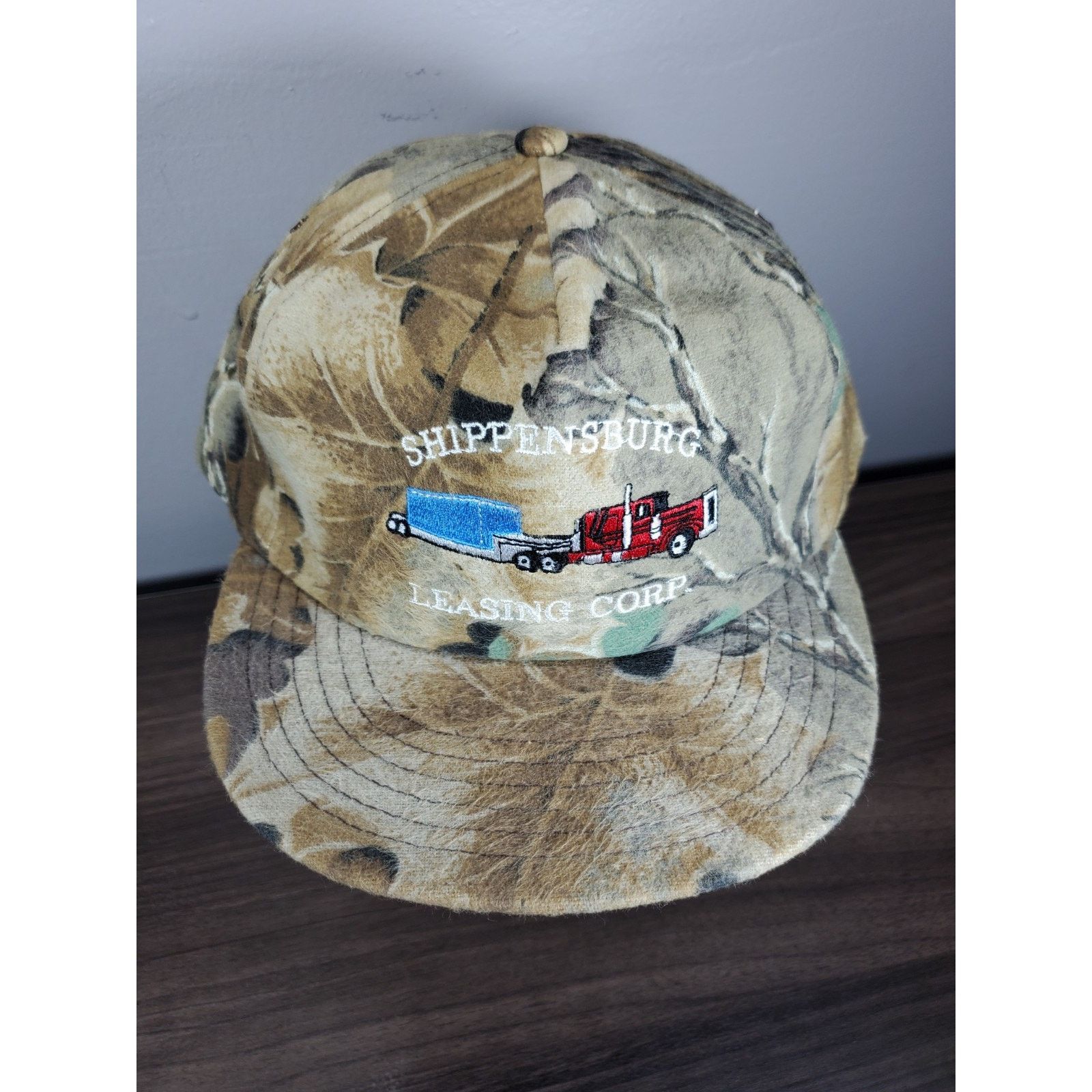 Realtree × Vintage Shippensburg Leasing Corp Hat Camo Trucking Snapback Cap PA Size ONE SIZE - 4 Thumbnail