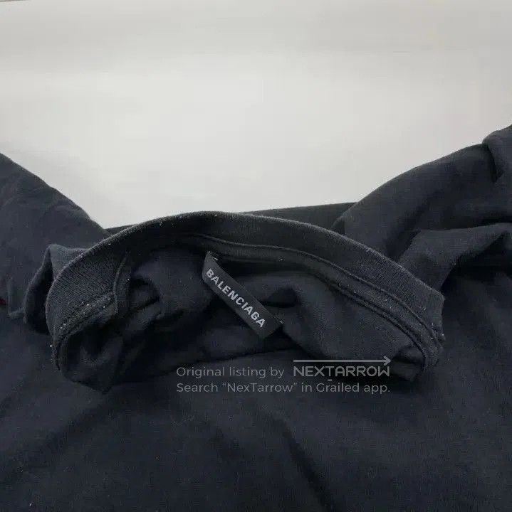 Balenciaga Balenciaga Rainbow Logo Short Sleeve T. Size US XS / EU 42 / 0 - 6 Thumbnail